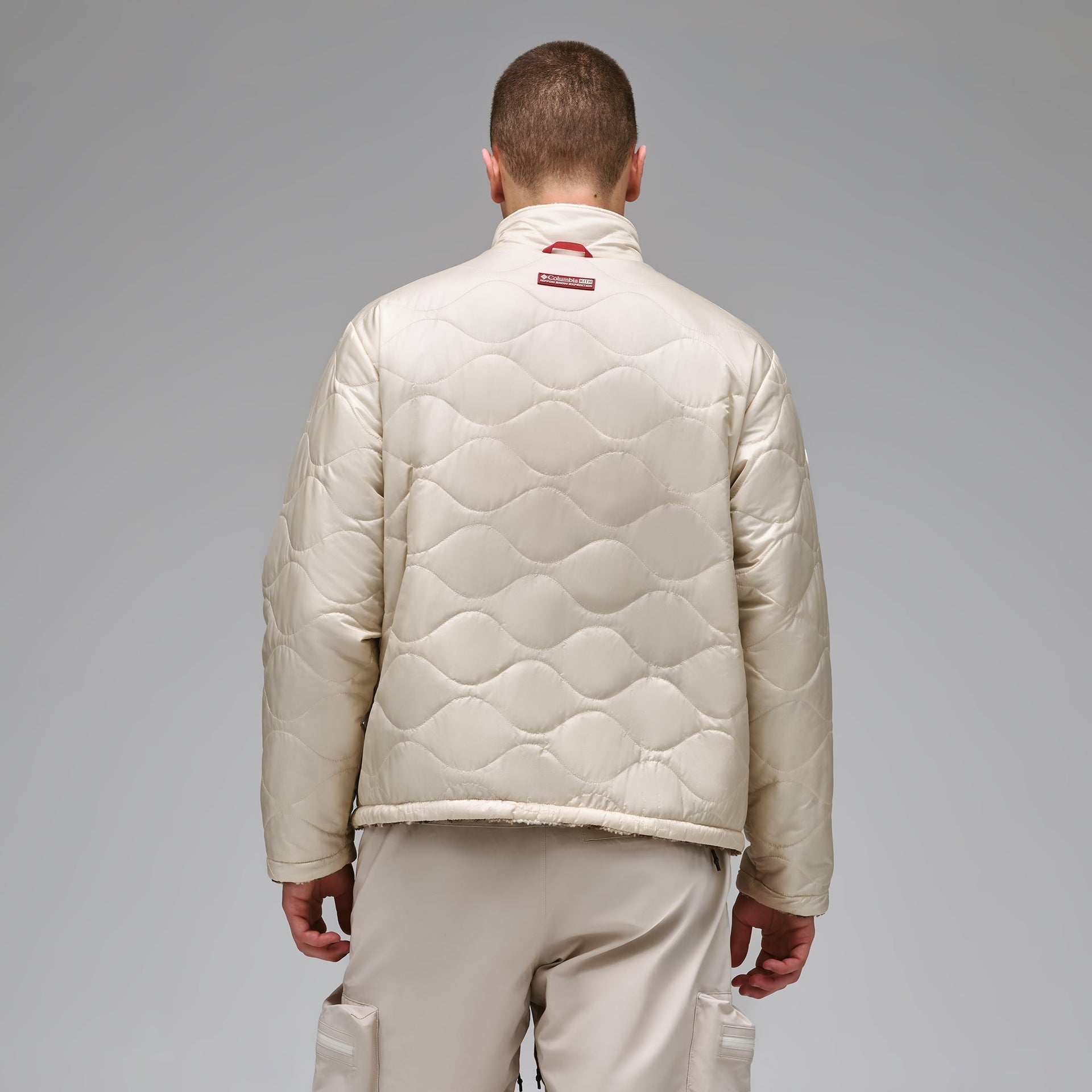 Kith for Columbia Lightweight Reversible Puffer - Sandrift / Veil