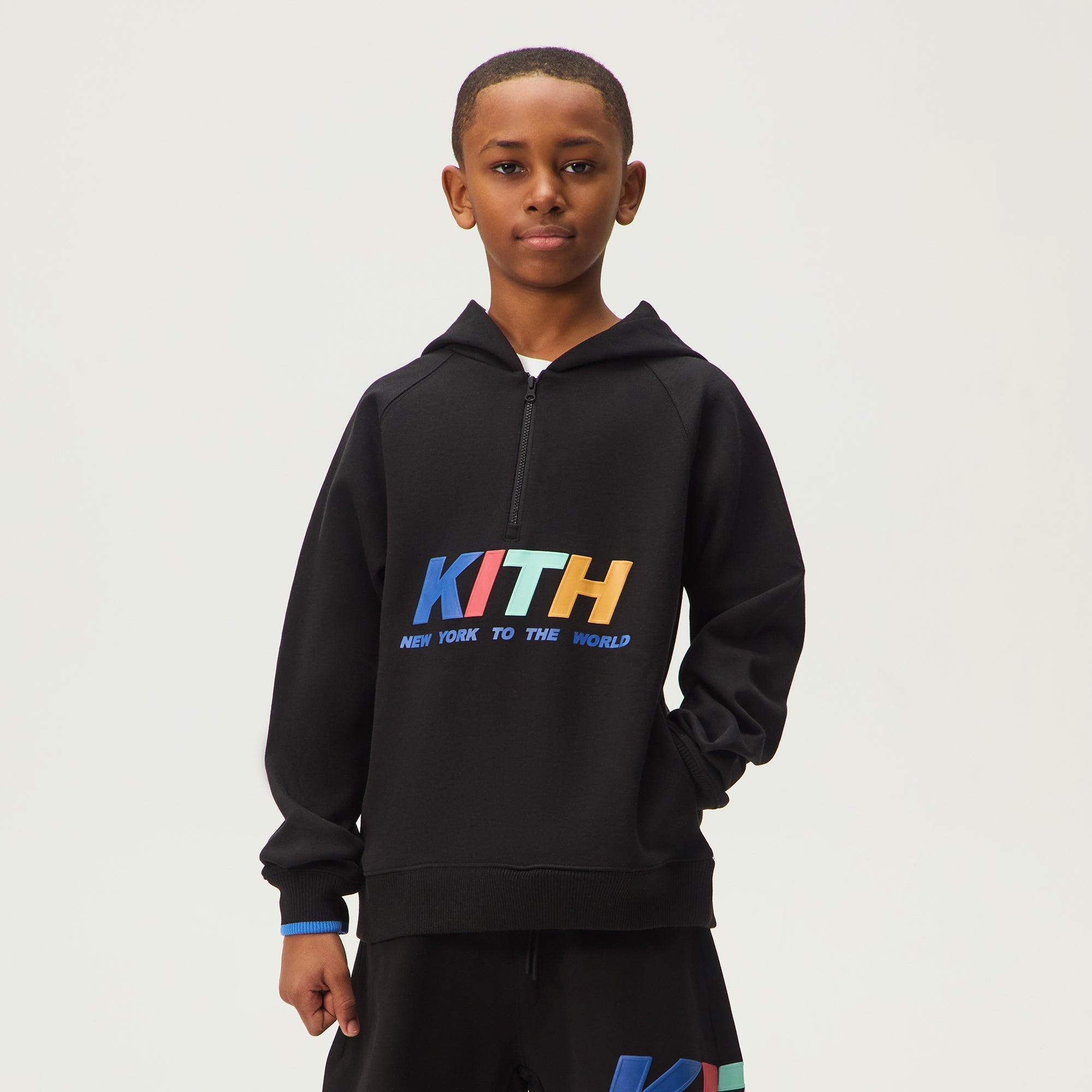 KITH ニットパーカー FW2021新品未使用 レッド（赤）系 KITH NYC(キスニューヨークシティ) パーカー・フーディ