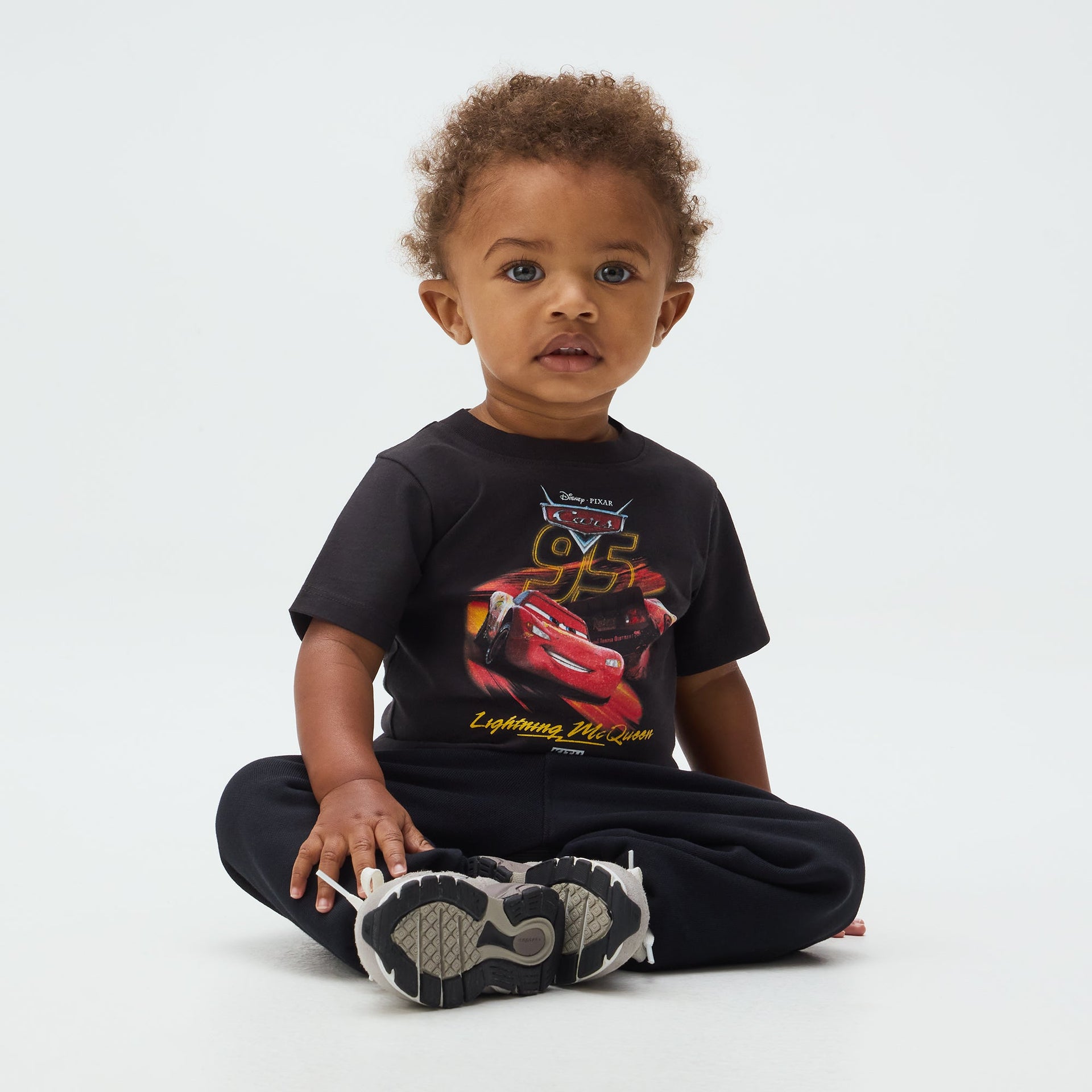Disney | Kith Baby for Pixar Lightning McQueen Tee - Black