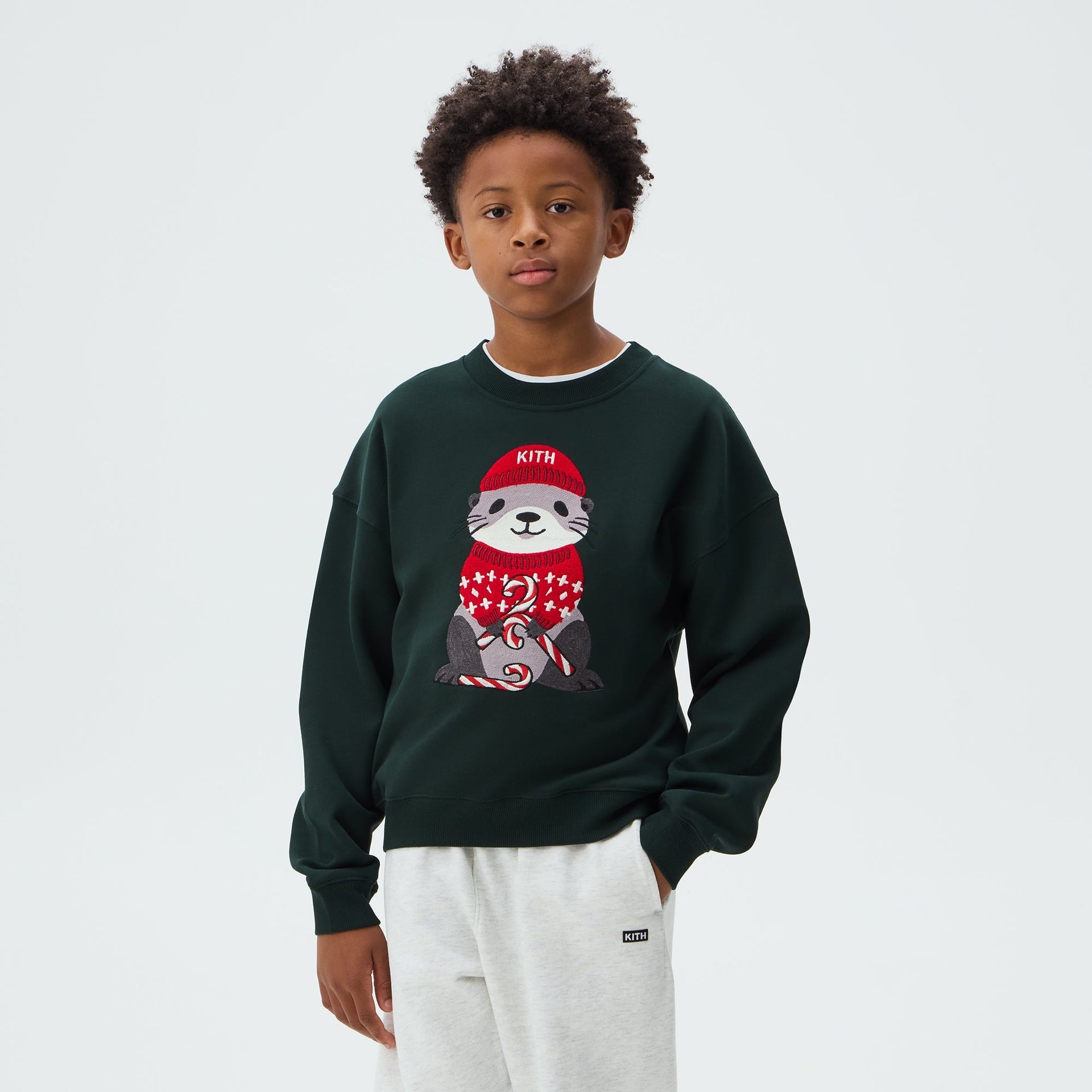 Kithmas Kids Otter Nelson Crewneck - Stadium