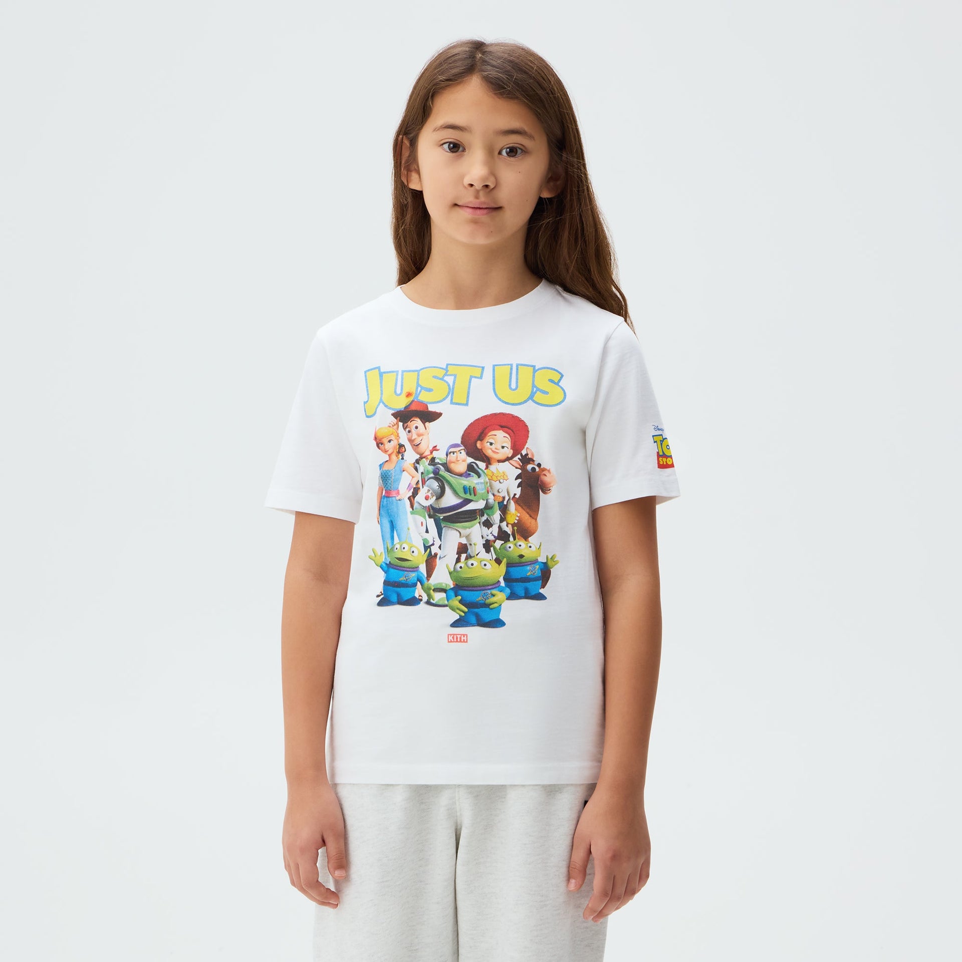 Disney | Kith Kids for Pixar Just Us Toy Story Vintage Tee - White