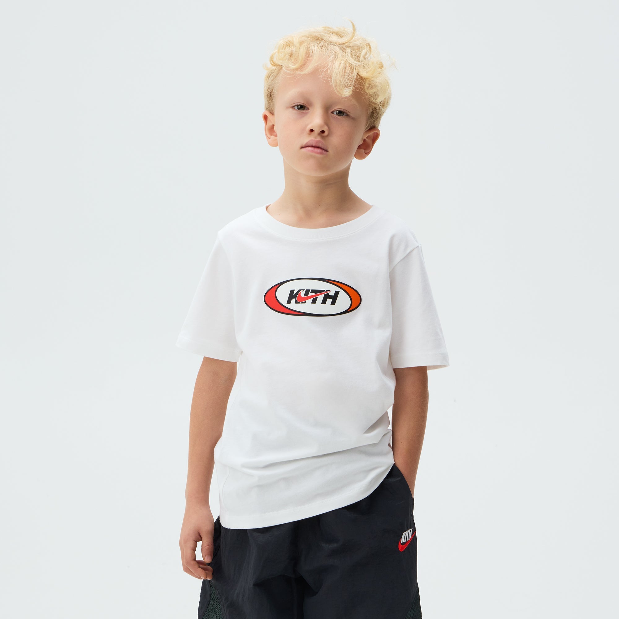 kith nike max pants white