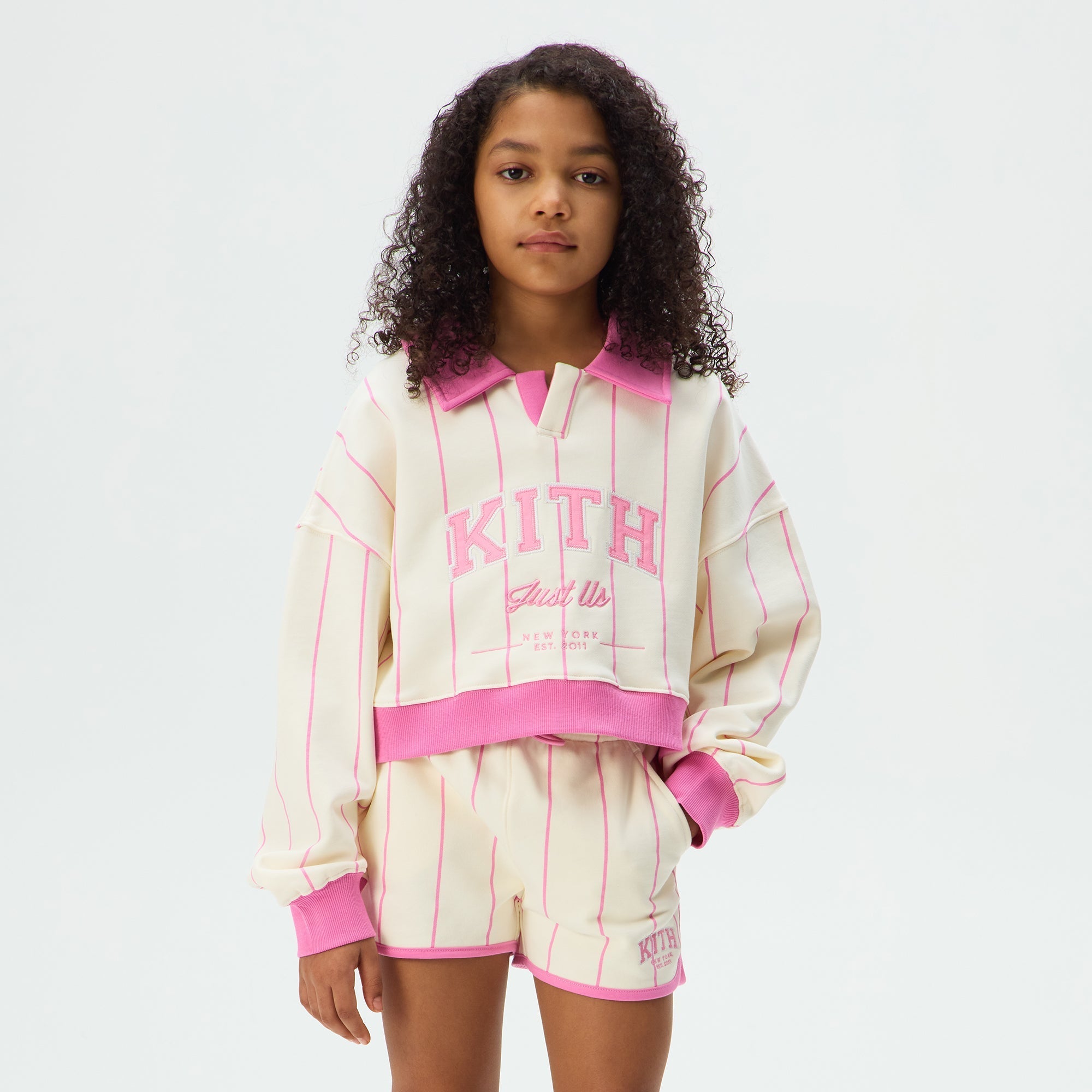 KITH ブルゾン ピンク Kith Kids Cropped Reversible Daphne Jacket - Astera – Kith Japan