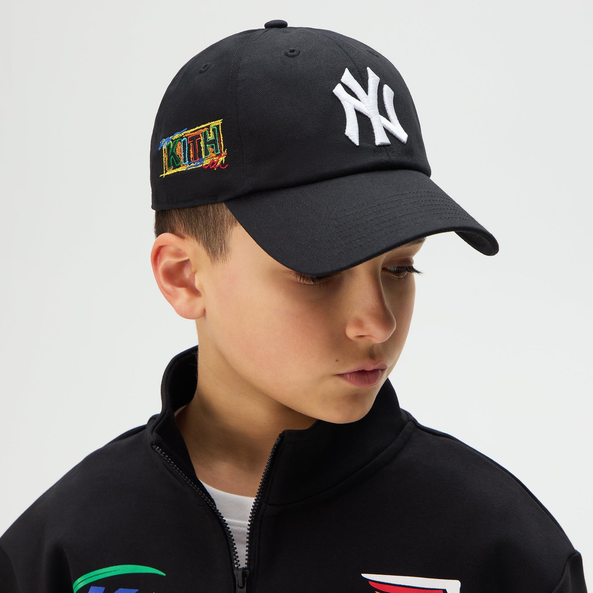 Kith Kids & '47 for the New York Yankees Snapback Cap - Black