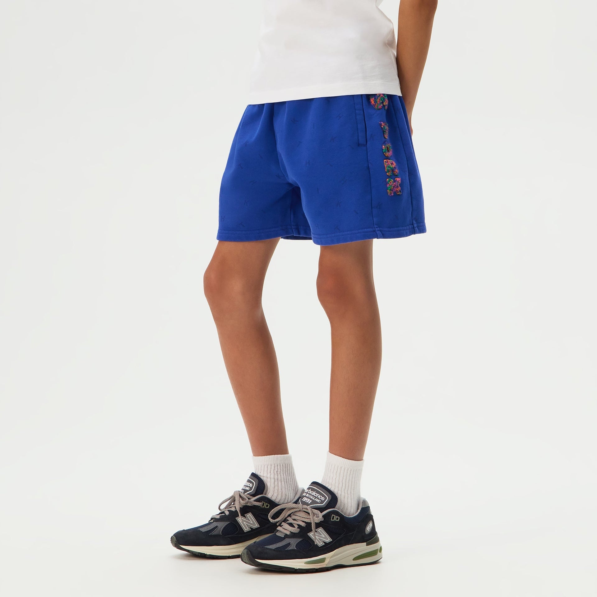 Kith Kids Monogram Chenille Liam Short - Cyclone