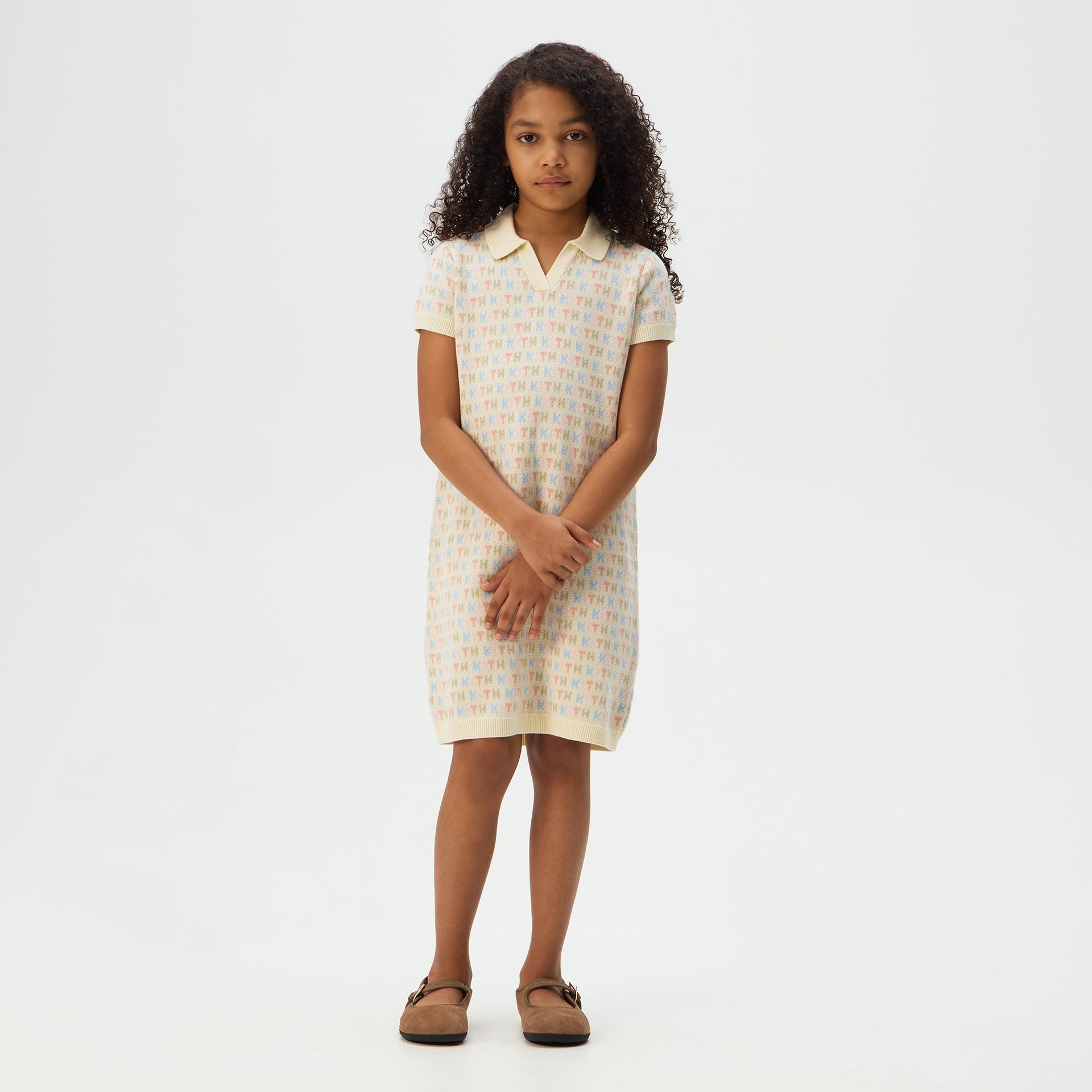 Kith Kids Monogram Loren Dress - Silk