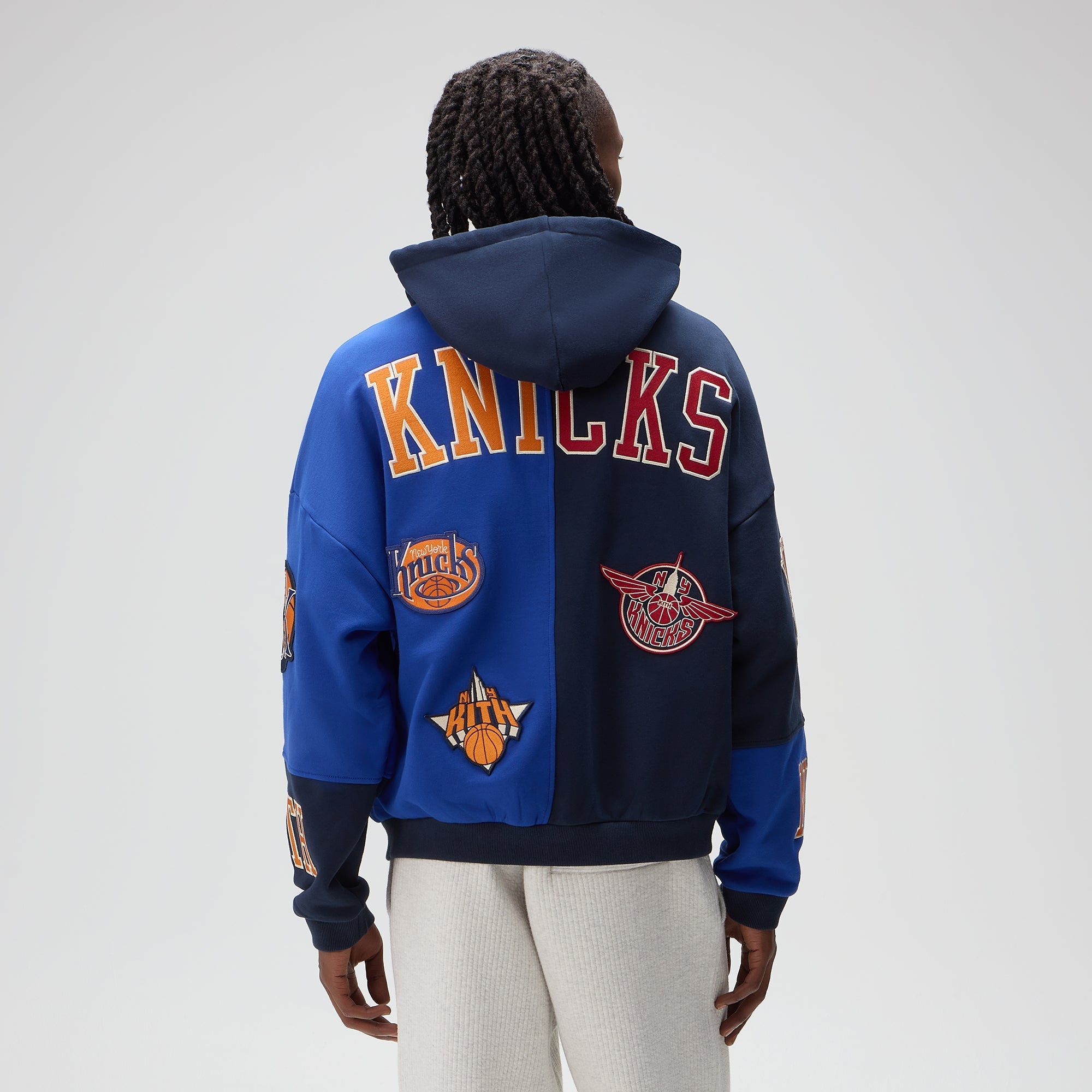 Kith for the New York Knicks Mash Up Cropped Braxton Vintage