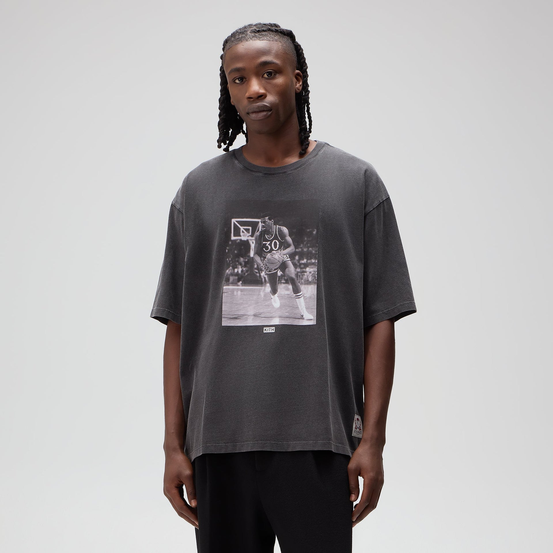 Kith for the New York Knicks Bernard King Vintage Jones Tee - Black
