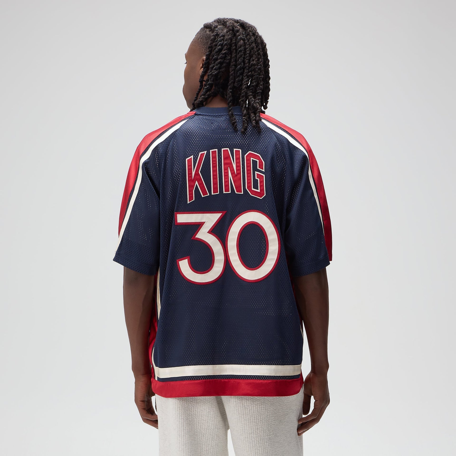 Kith for the New York Knicks Bernard King Mesh Shirt - Nocturnal