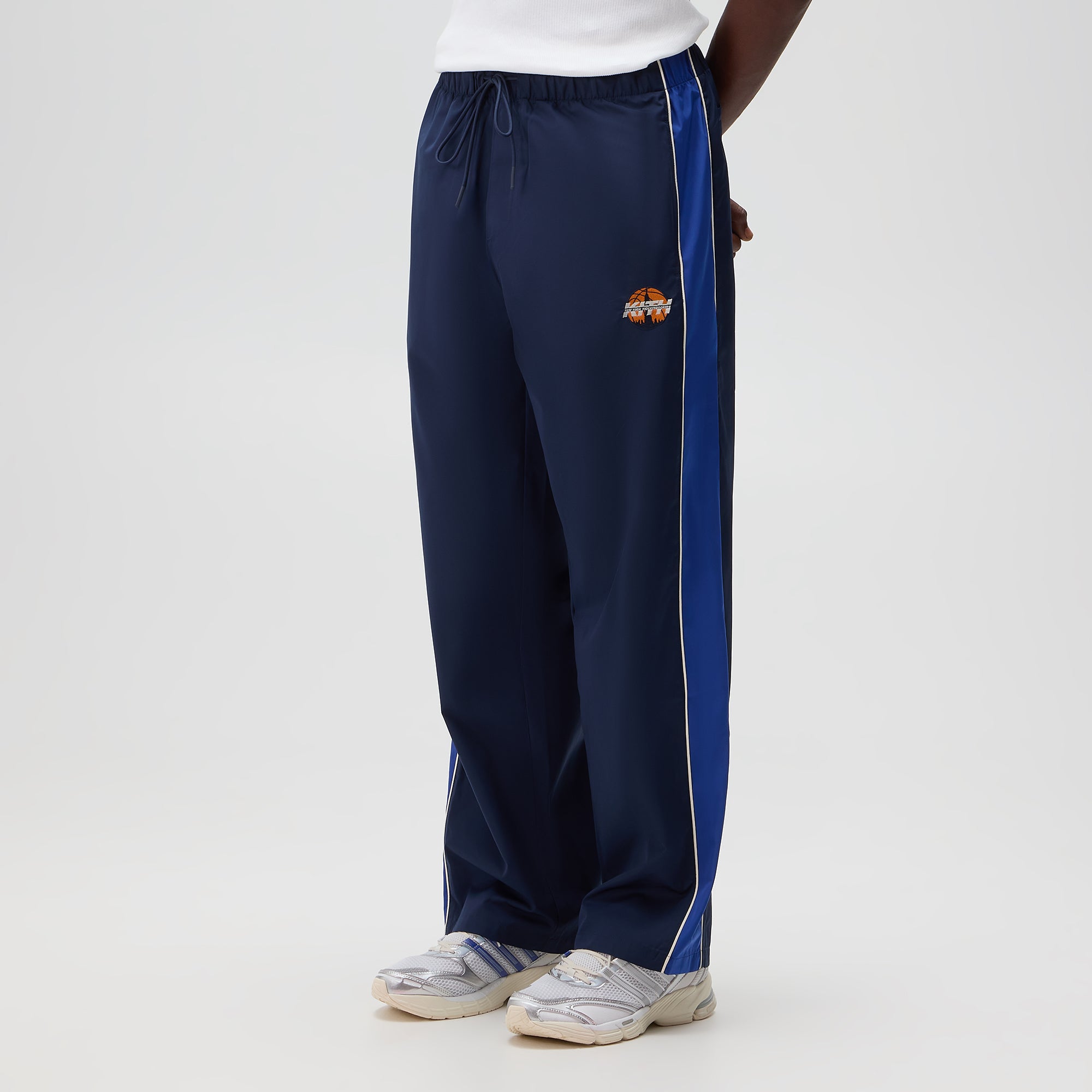 Kith for the New York Knicks Nylon Elias Pant - Nocturnal – Kith UK