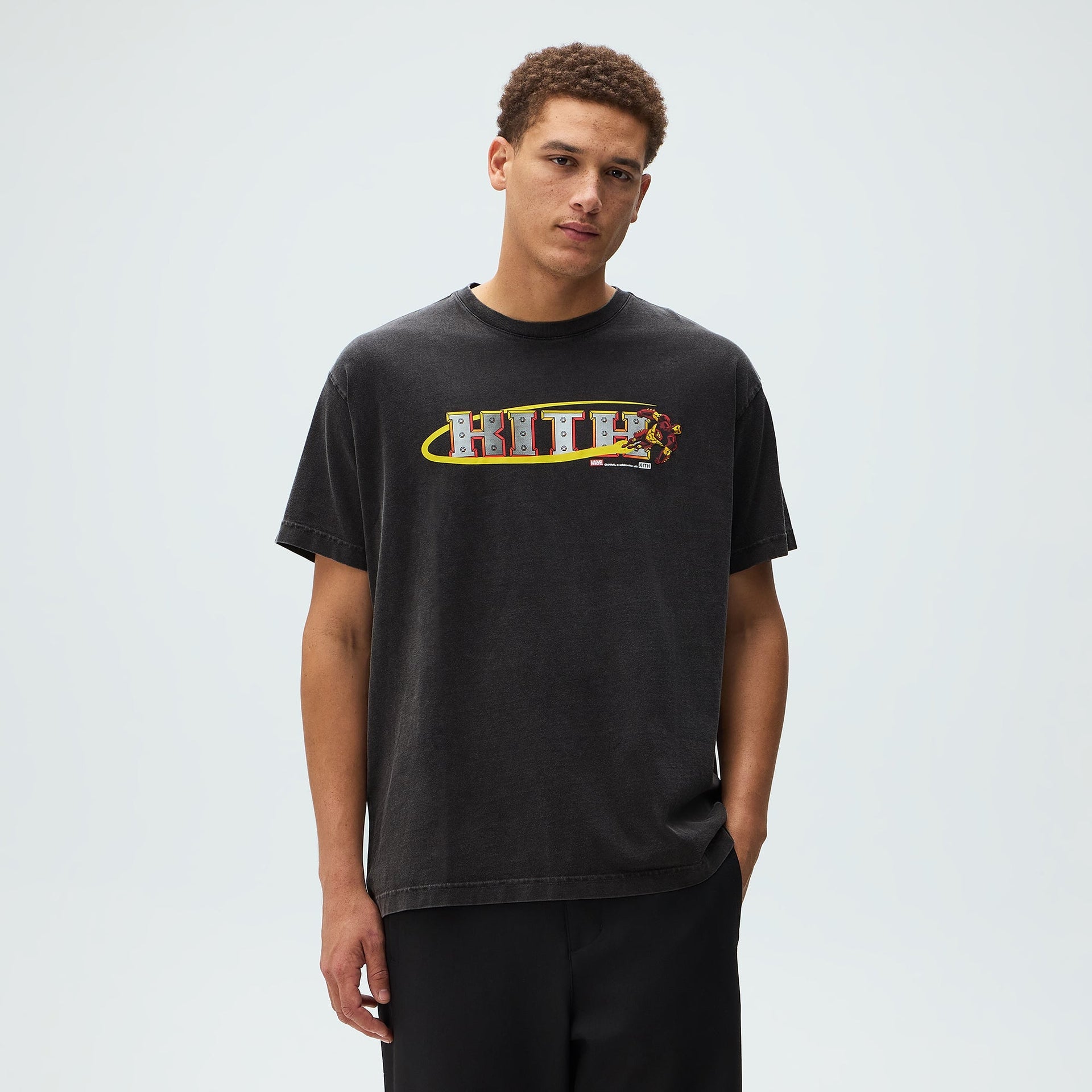 Marvel | Kith Iron Man Vintage Tee - Black