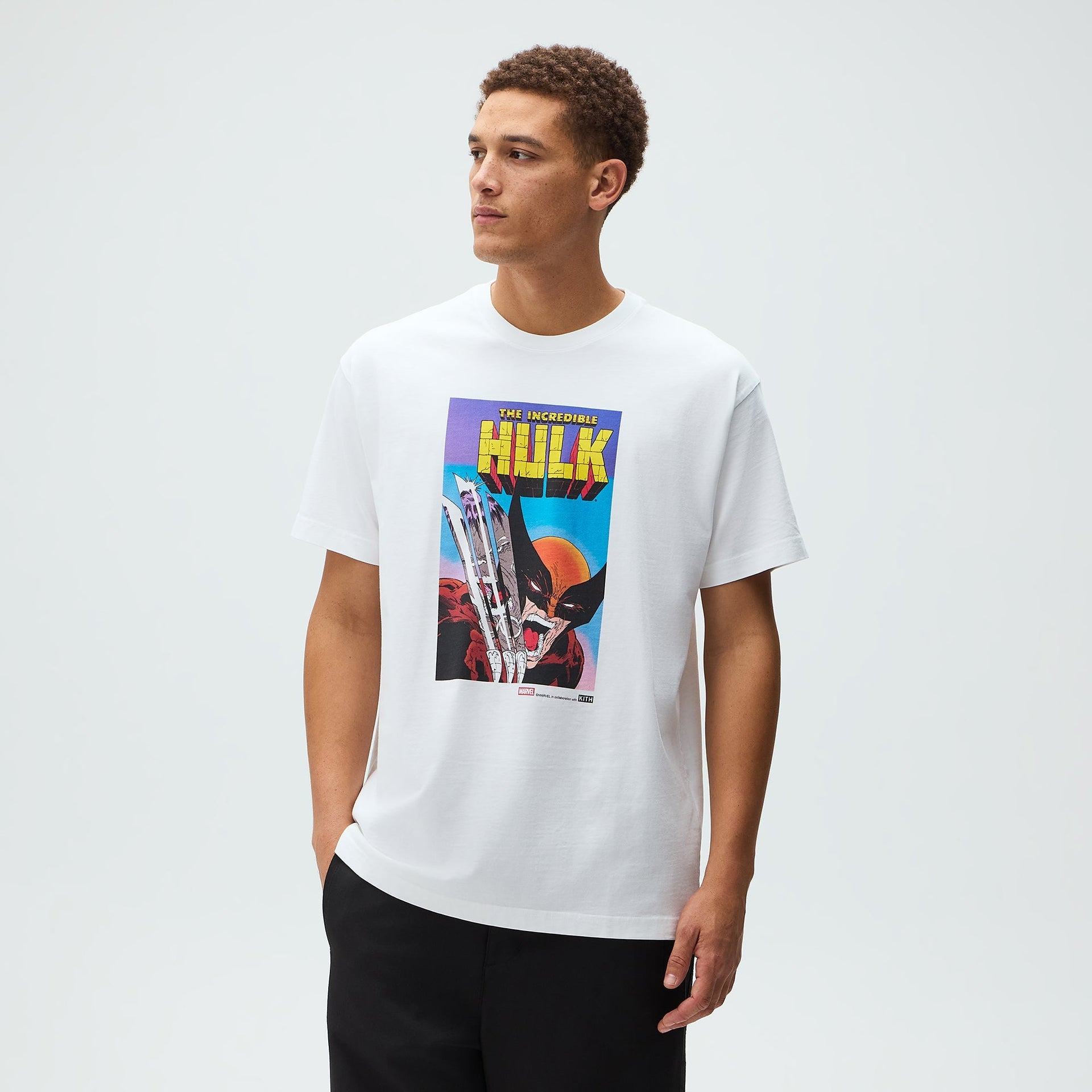 Marvel | Kith Hulk Vintage Tee - White