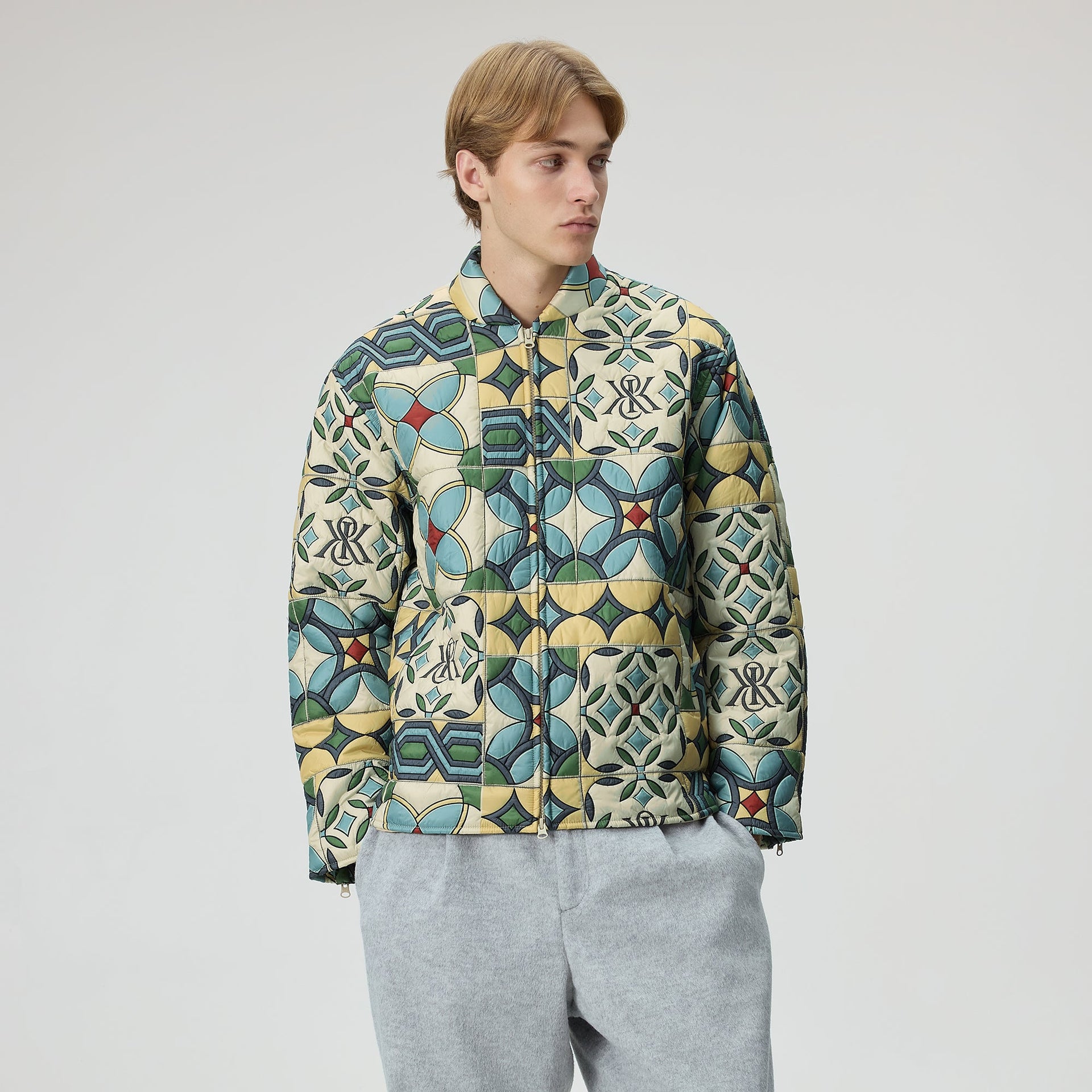 Kith Full Zip Brixton Puffed Shirt Jacket - Session