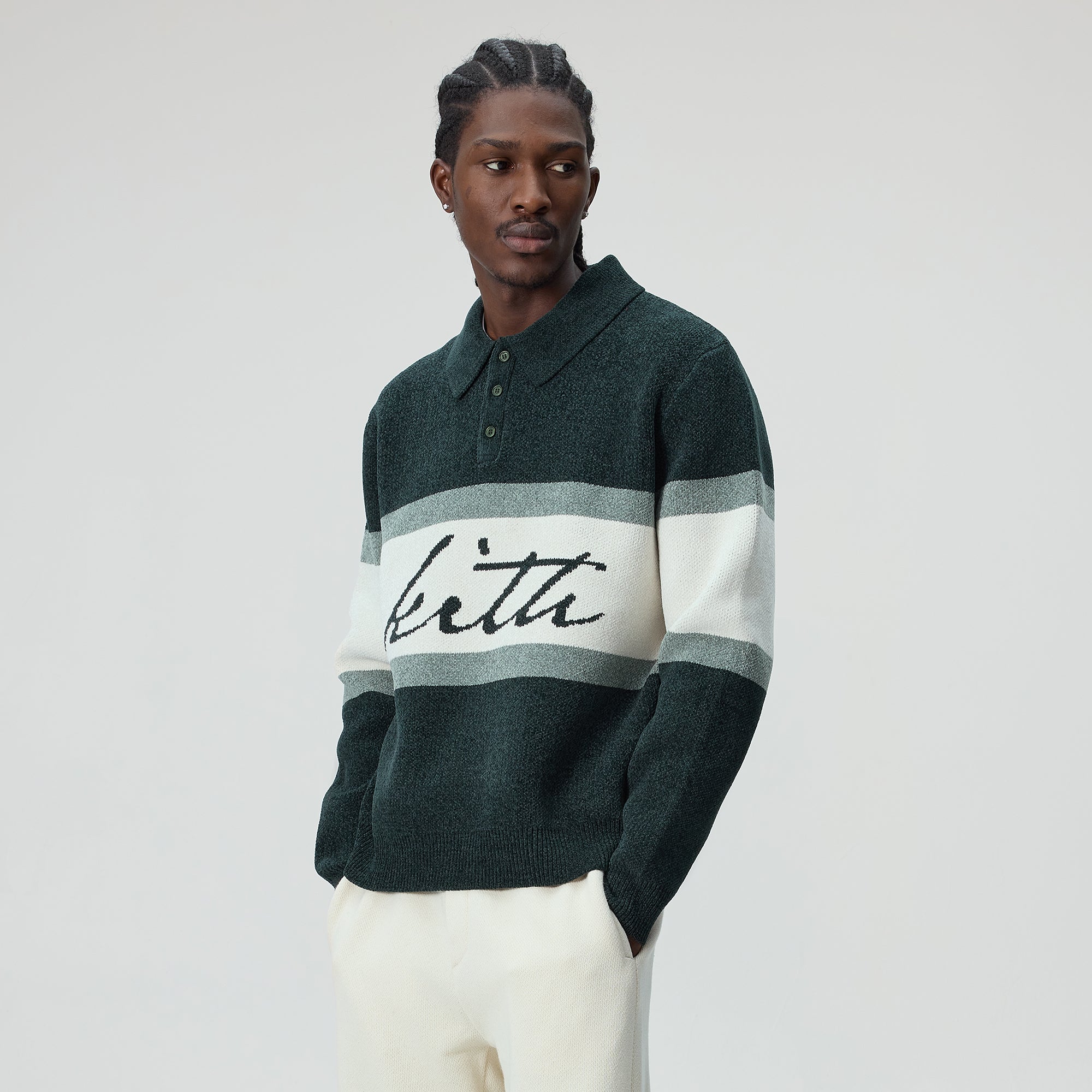Kith Chenille Harmon Rugby Polo - Tote – Kith UK
