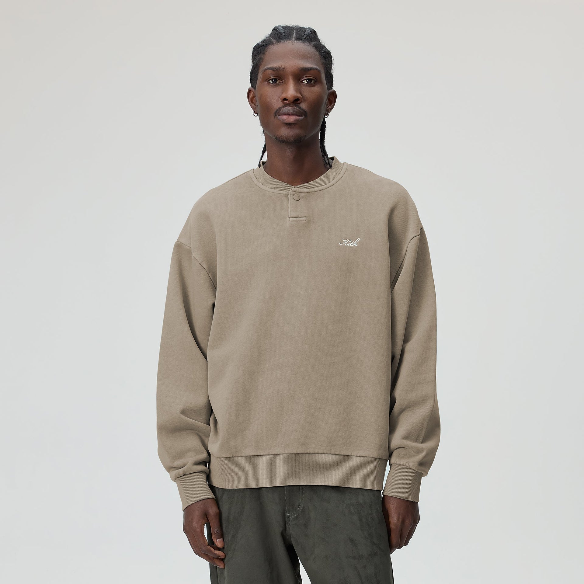 Kith Henley Nelson Pullover - Haze
