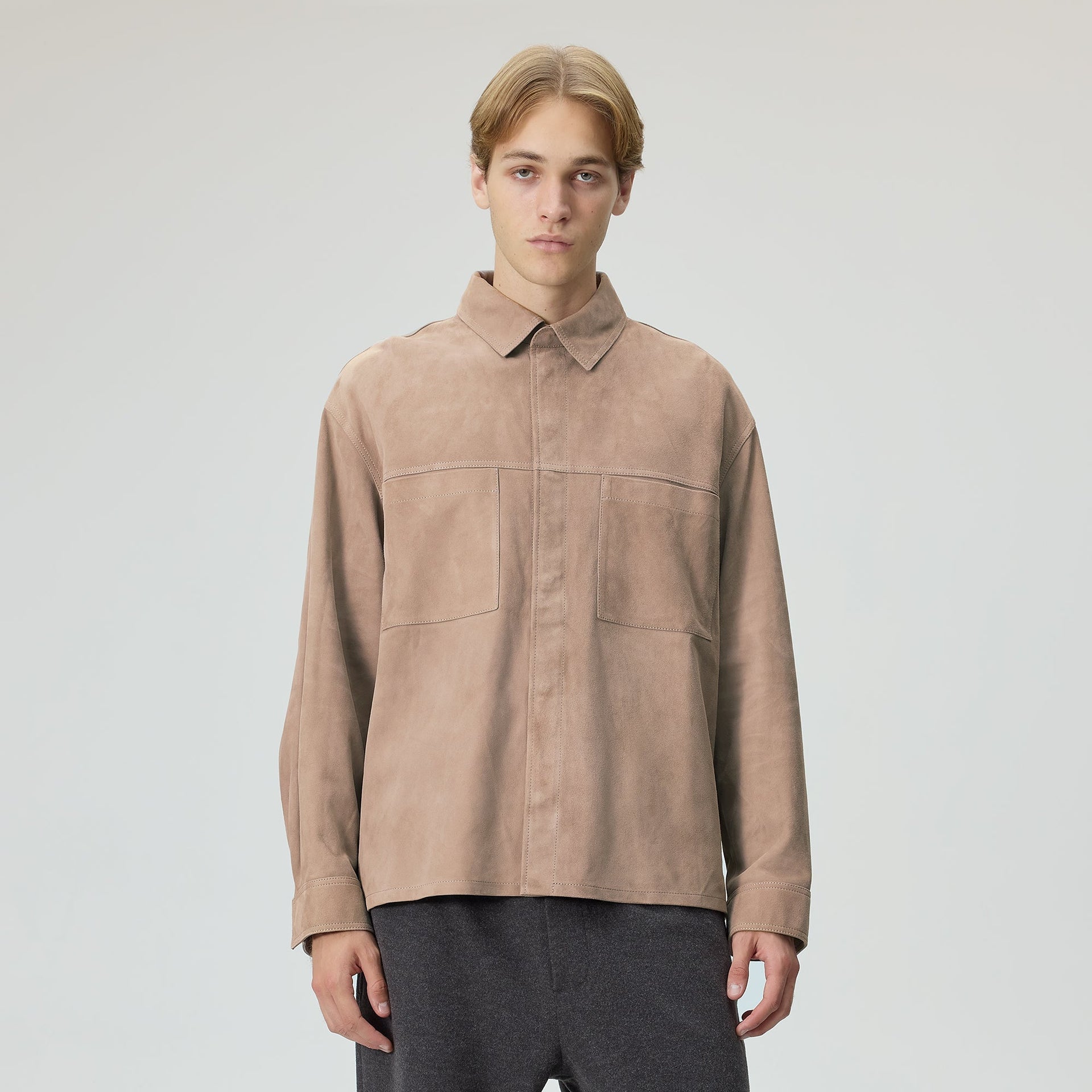 Kith Suede Ace Shirt - Factor