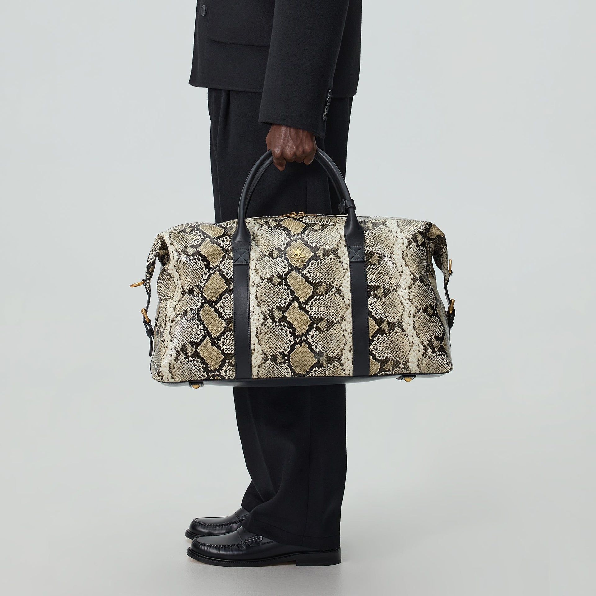 Kith Python Duffle Bag - Concrete