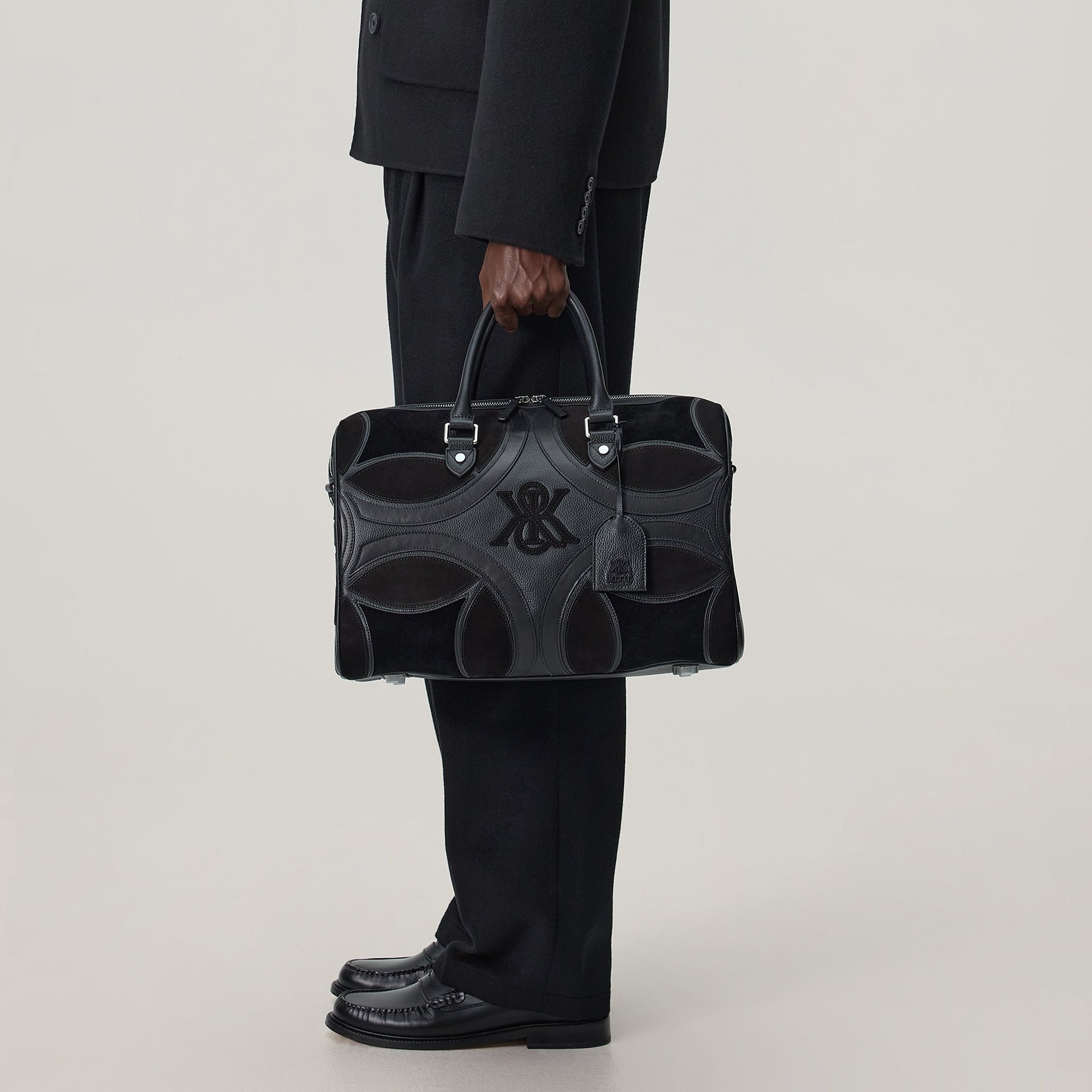 Kith Tile Applique Traveler K40 Bag - Black