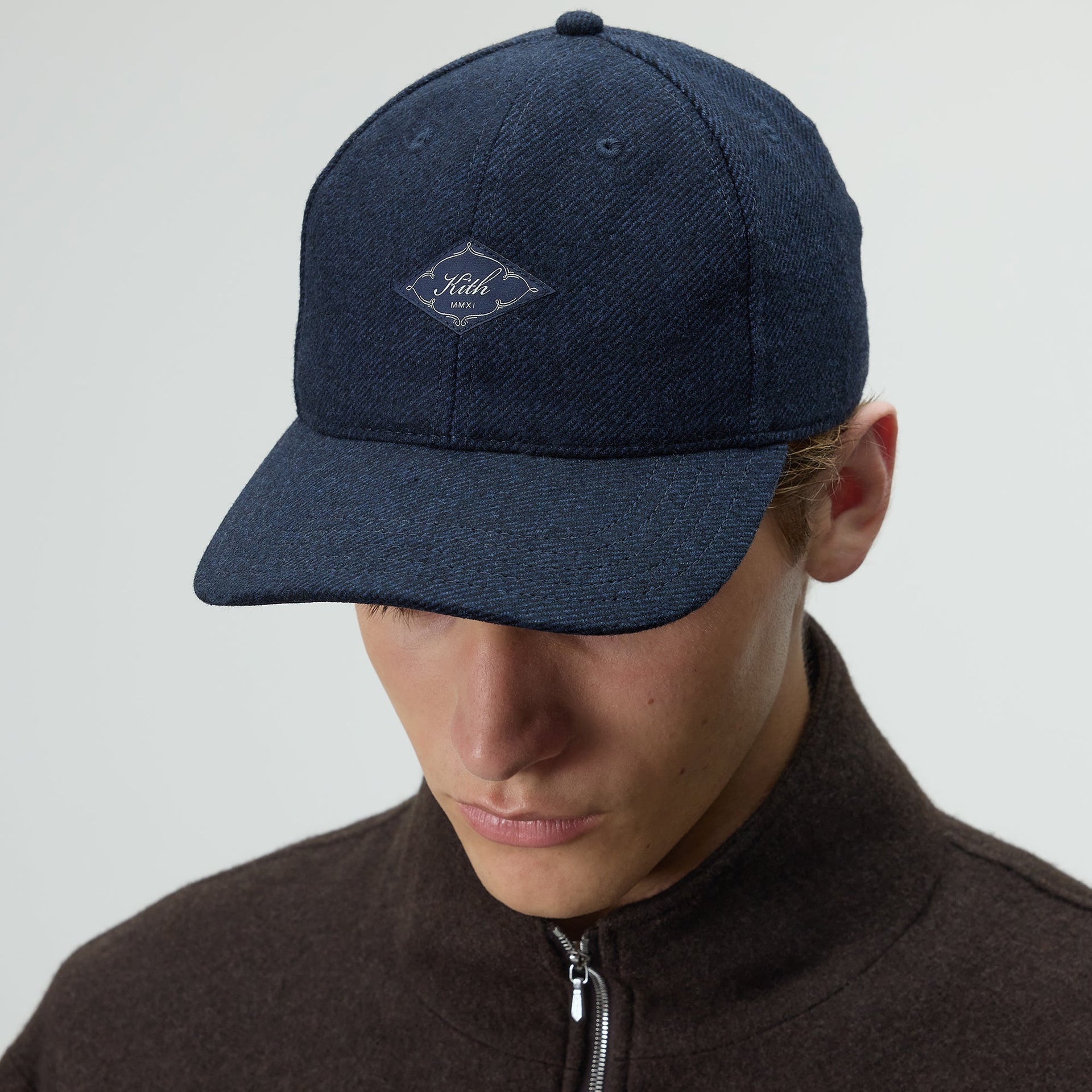 Kith Lightweight Wool Twill Aaron Hitch Classic Cap - Nocturnal