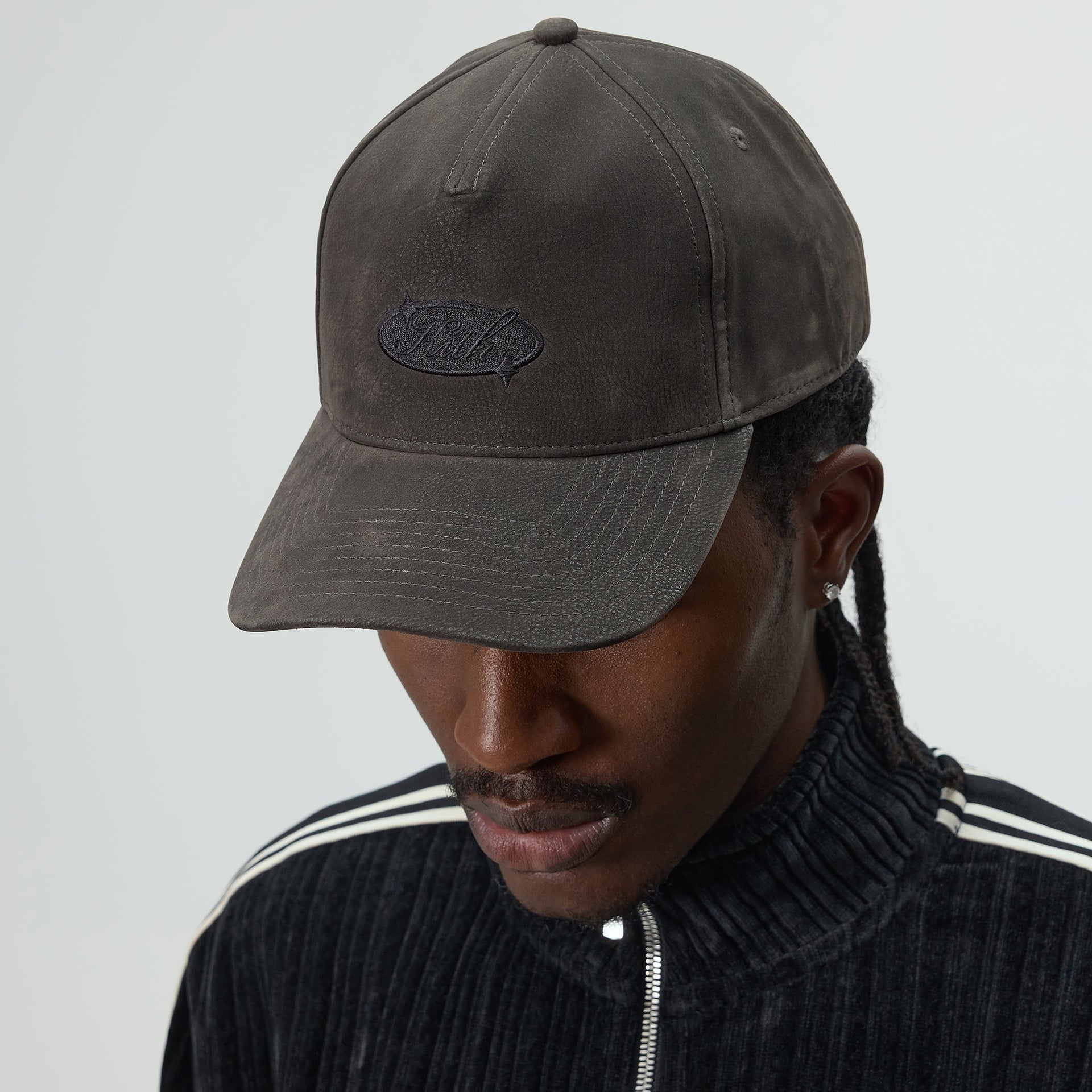 Kith Velvet Patina Bay Low Pinch Crown Snapback - Kindling