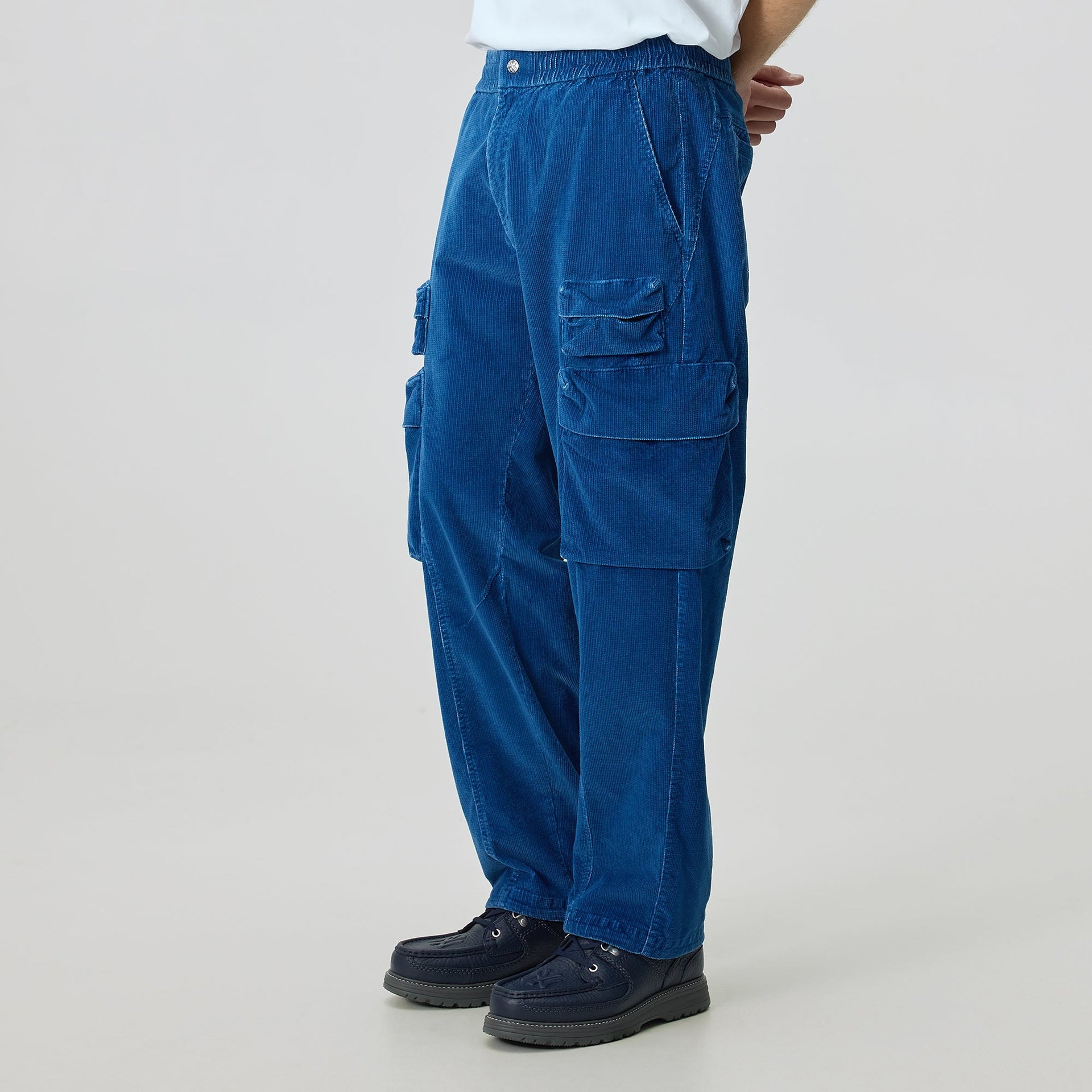 Kith Indigo Corduroy Chauncey Cargo Pant - Cyanotype