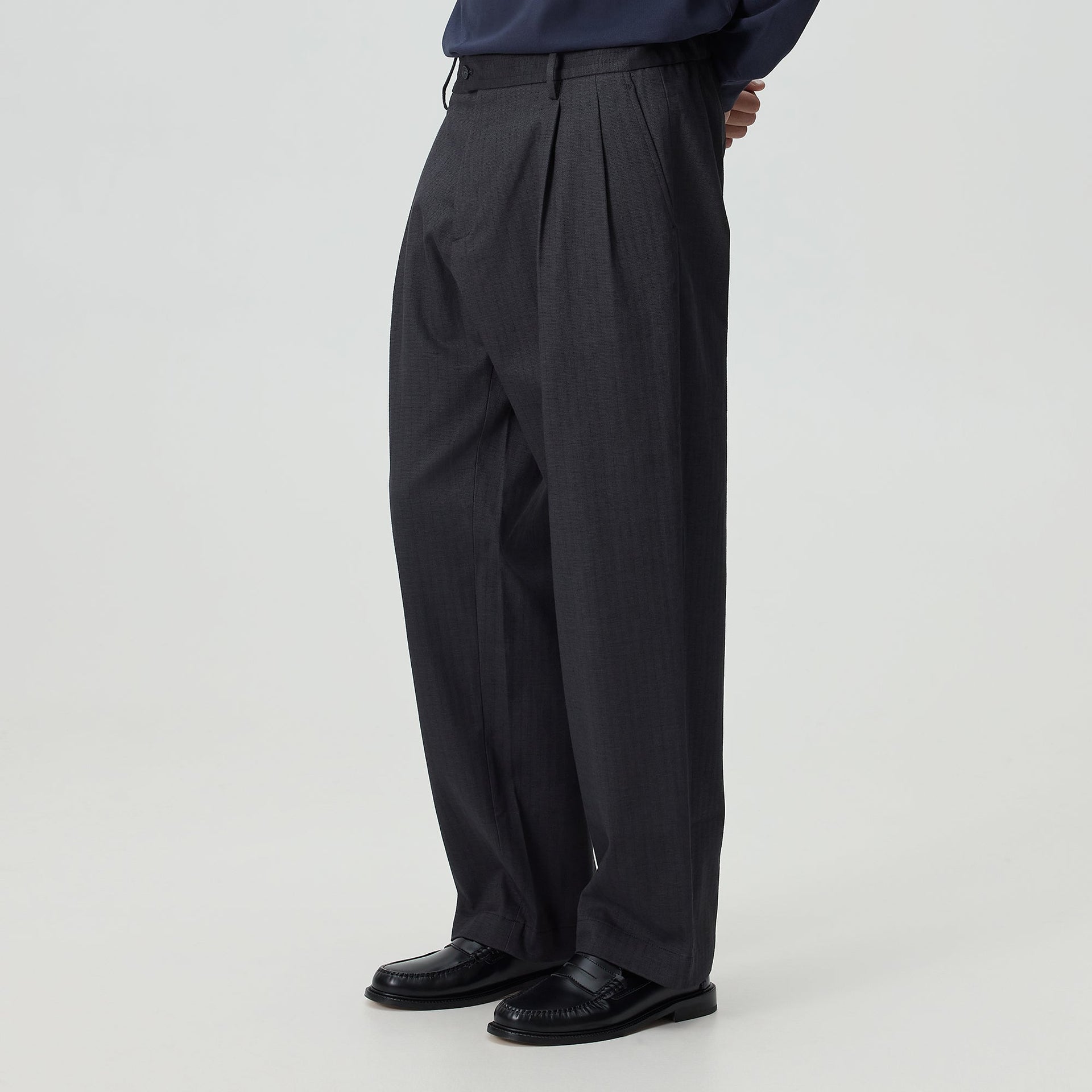 Kith Herringbone Dobby Tyler Pant - Carbon
