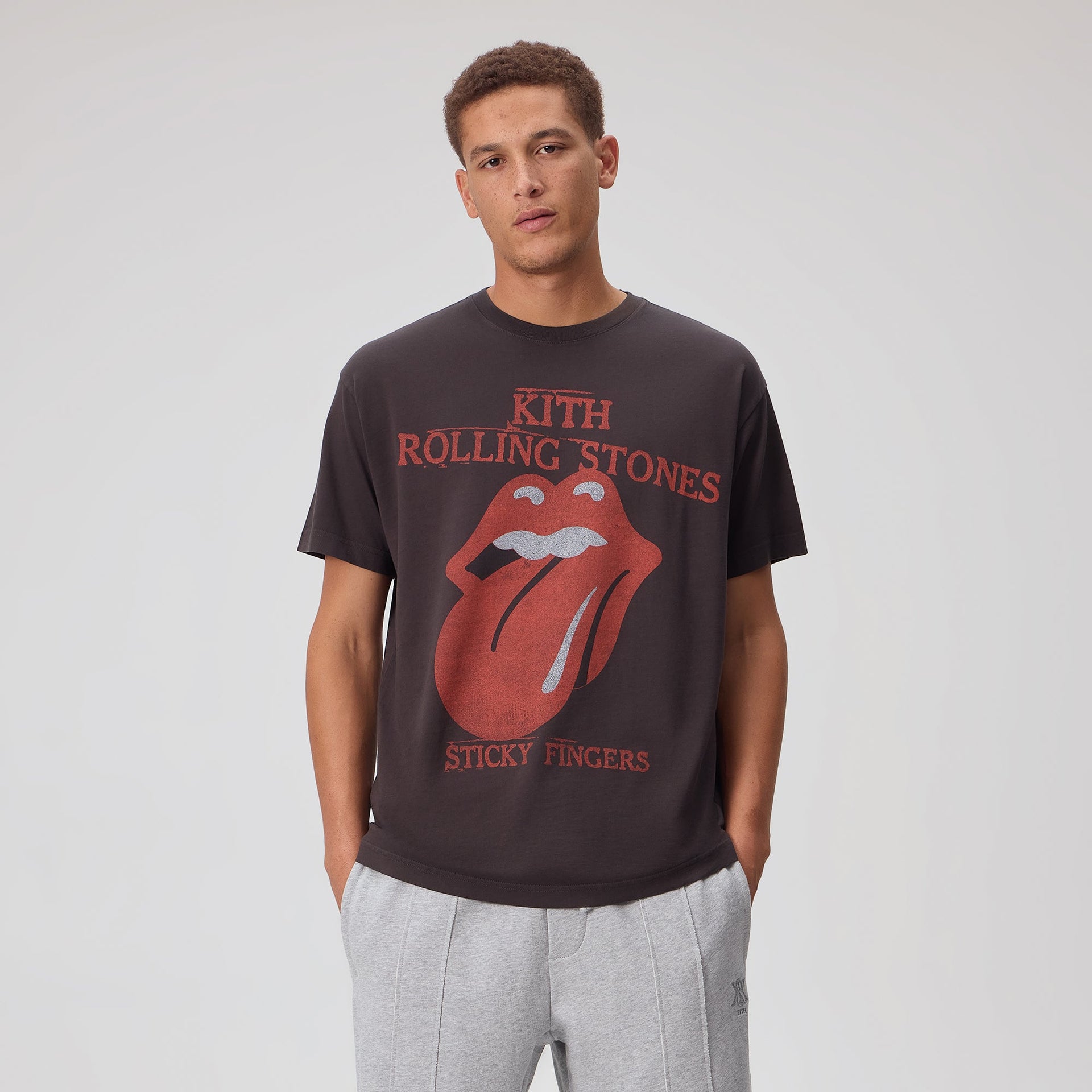 Kith for The Rolling Stones Sticky Fingers Vintage Tee - Kindling