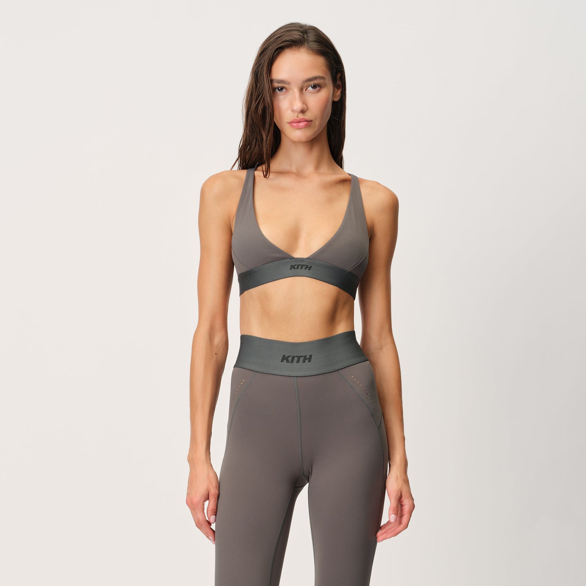 Kith Women Cay Plunge Active Bra - Machine