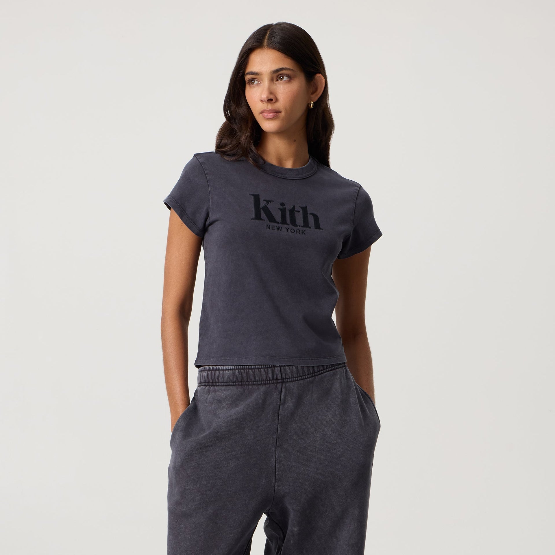 Kith Women Mulberry New York Vintage Tee - Black