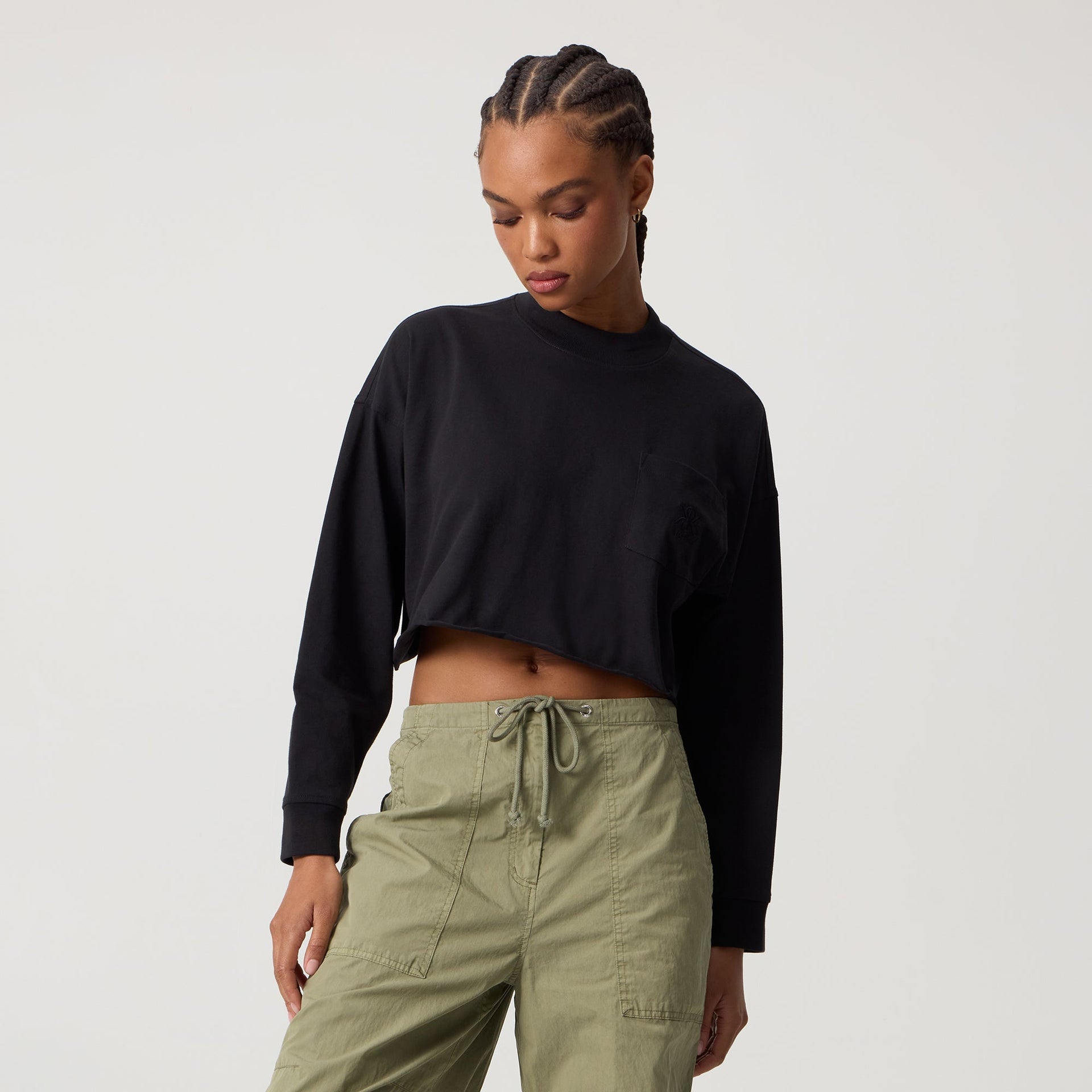 Kith Women Jasper Long Sleeve - Black