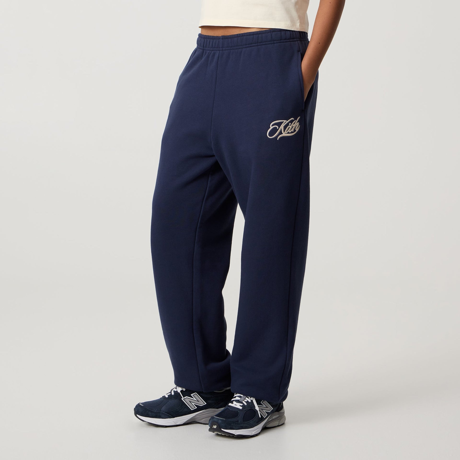 Kith Women Chelsea III Varsity Sweatpant - Nocturnal