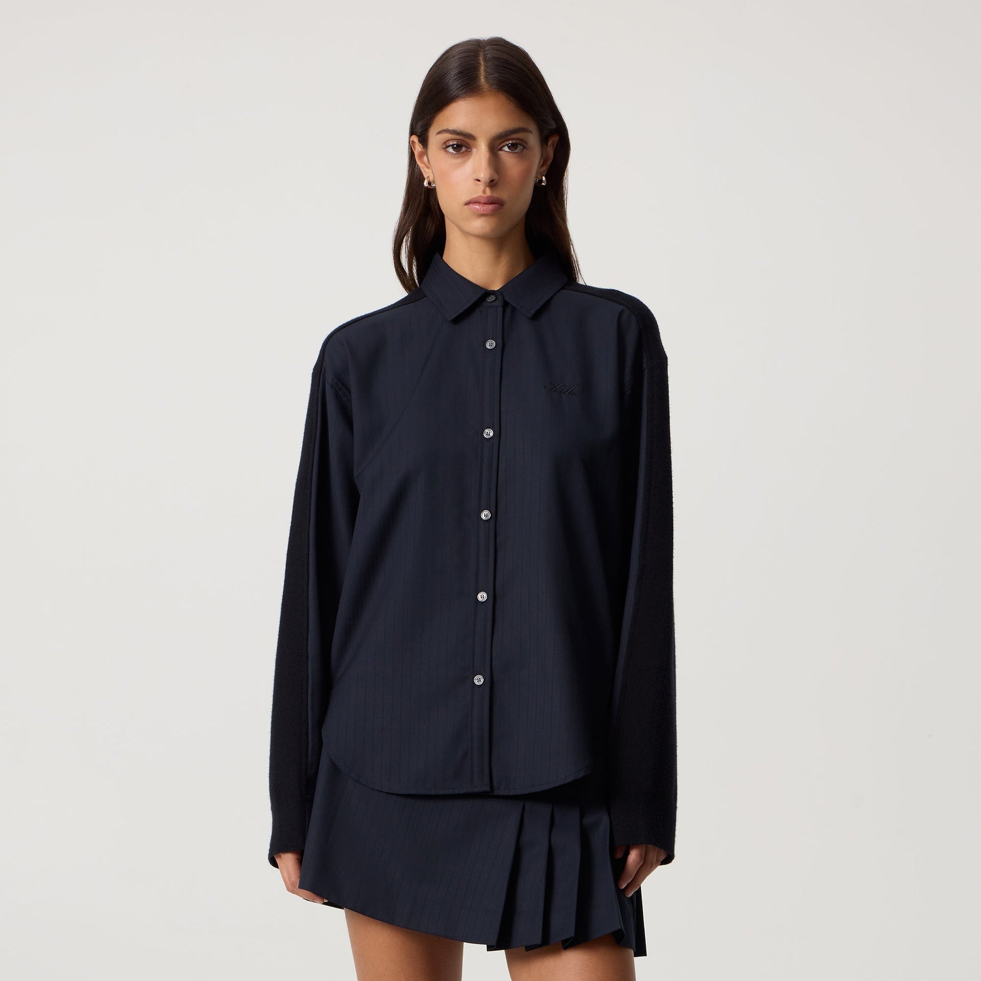 Kith Women Ora III Sweater Shirt - Black