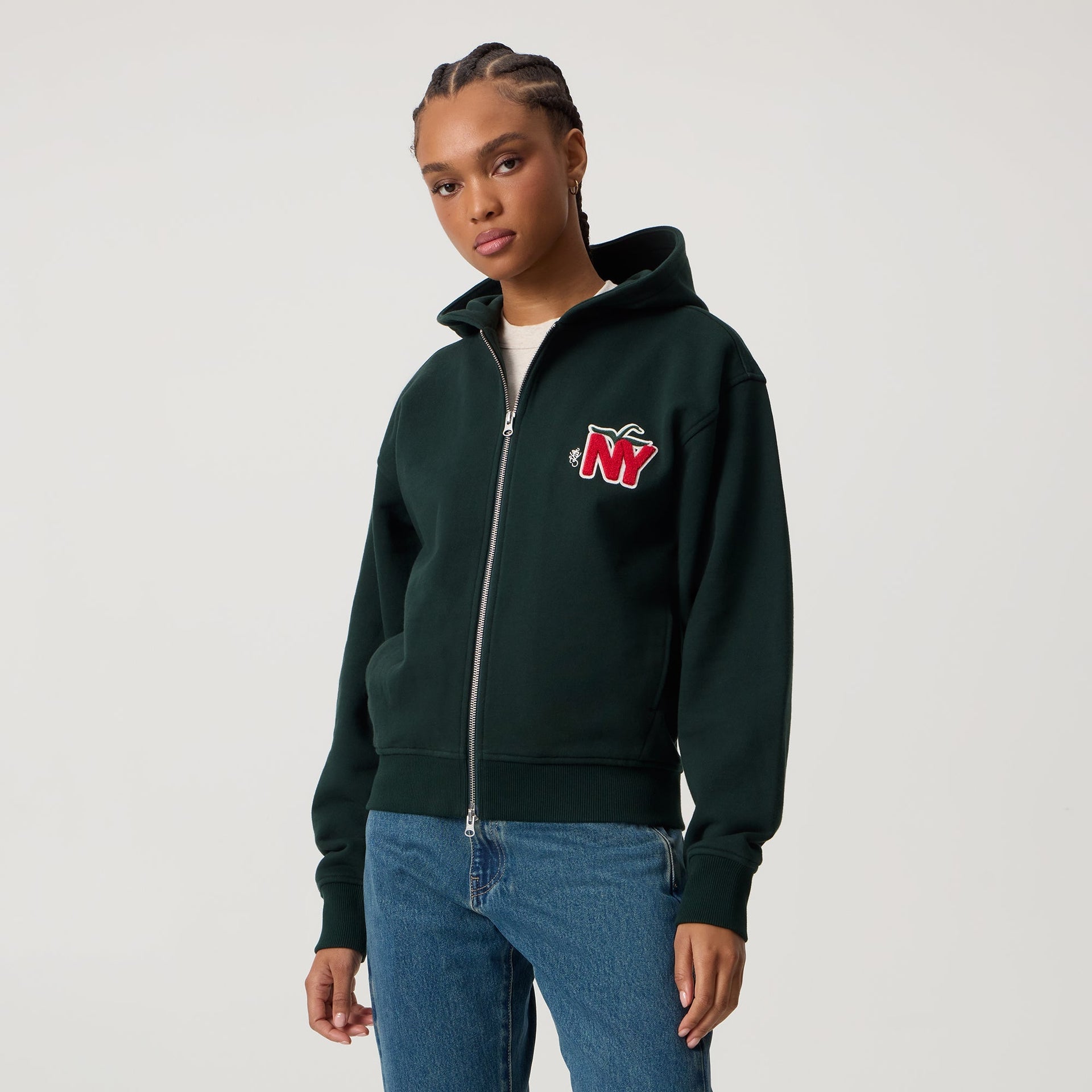 Kith Women Tanner NY Apple Hoodie - Stadium
