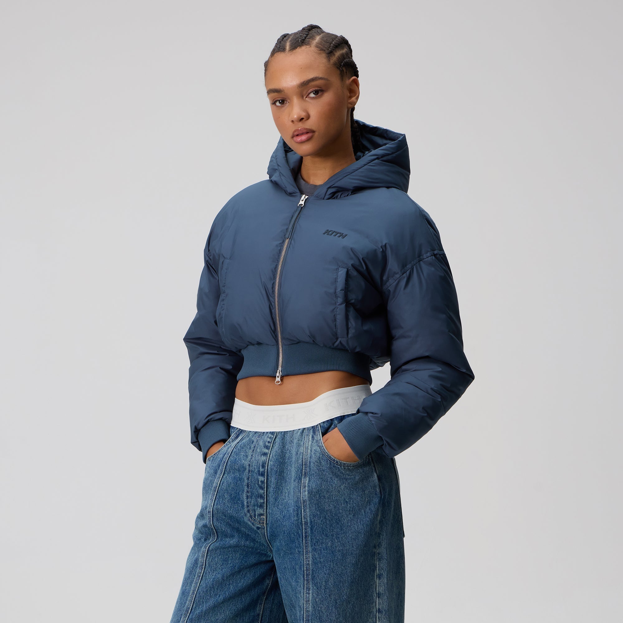 Kith Women Ina Sweater Track Zip - Resolve – Kith UK