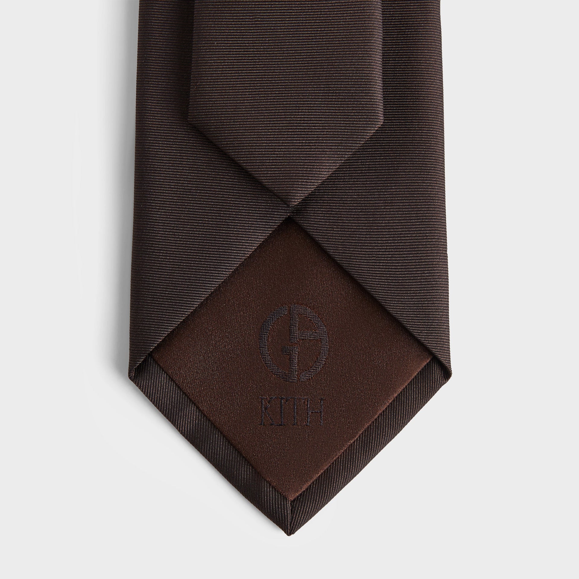 Giorgio Armani & Kith &Kin Jaquard Tie - Kindling