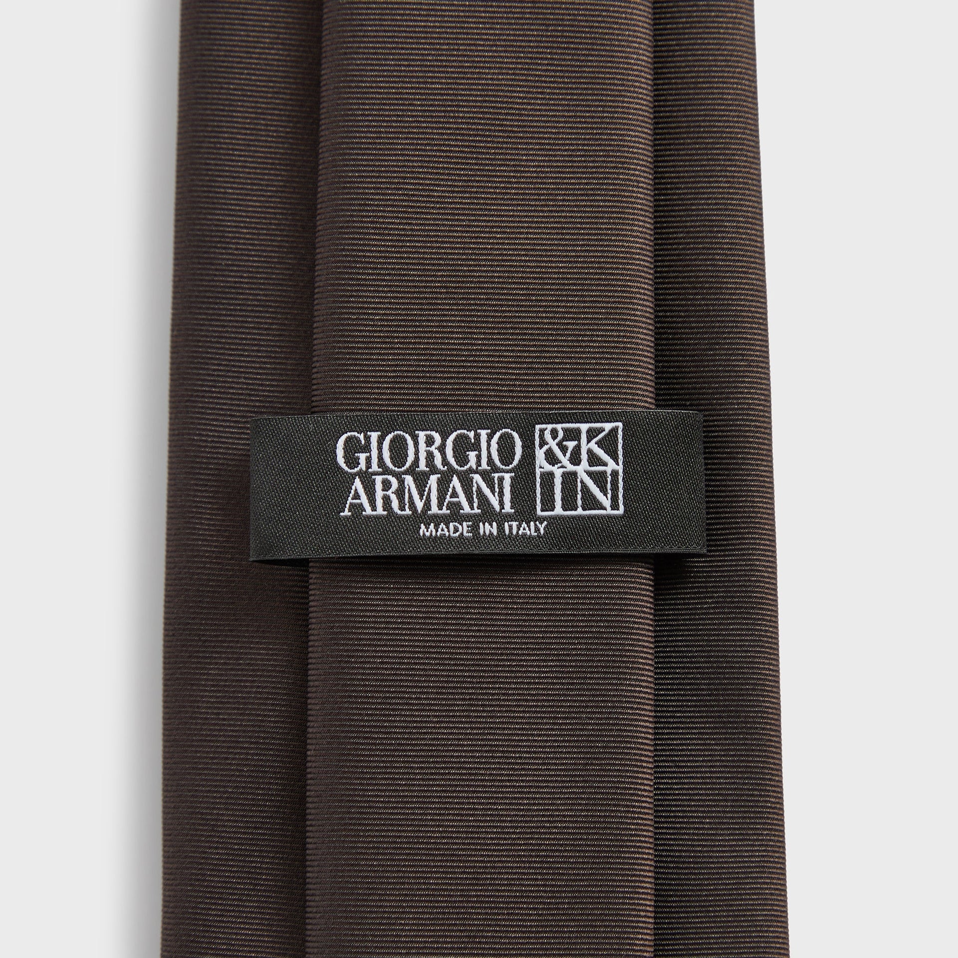 Giorgio Armani & Kith &Kin Jaquard Tie - Kindling