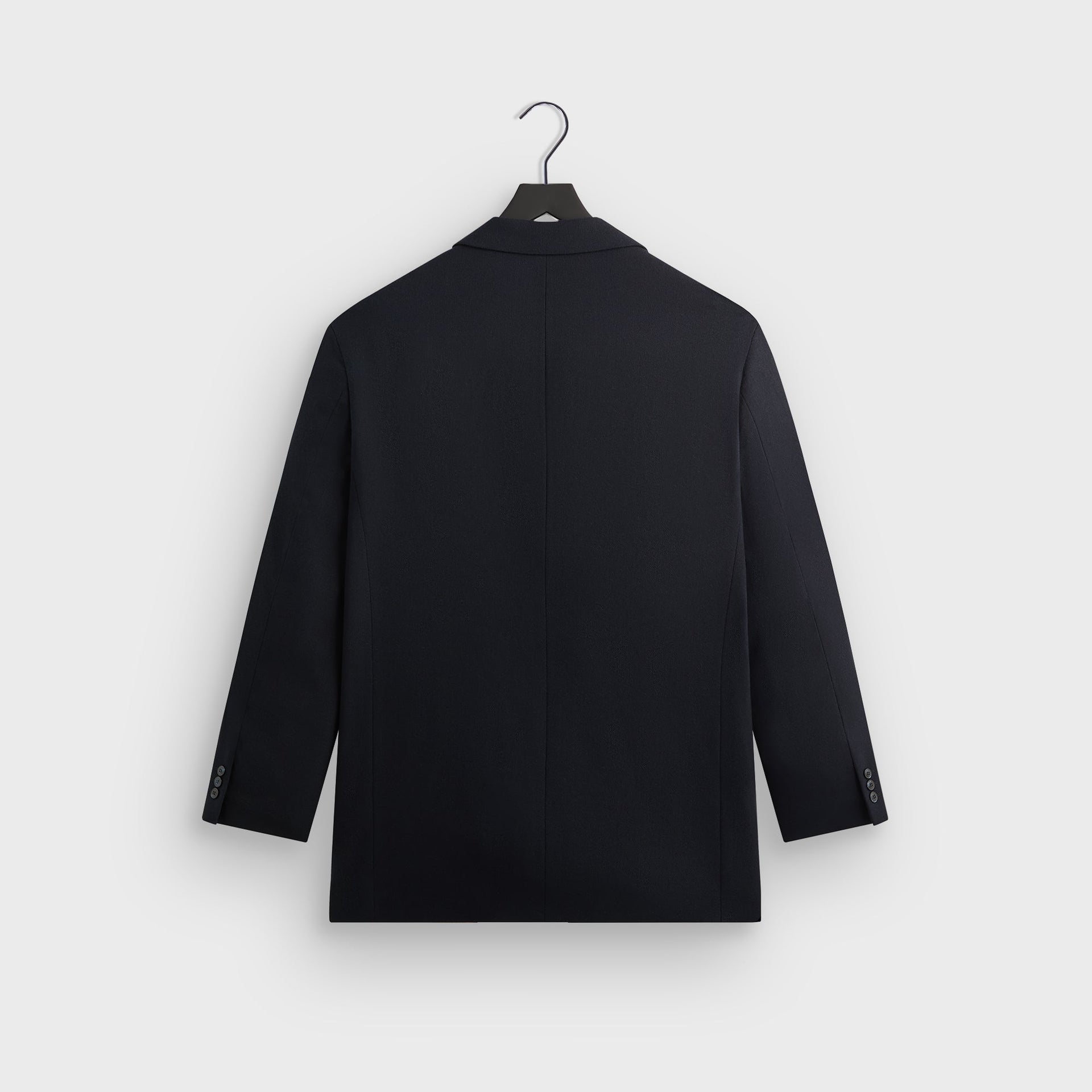Giorgio Armani & Kith &Kin The Traveler Virgin Wool Double-Breasted Jacket - Ink