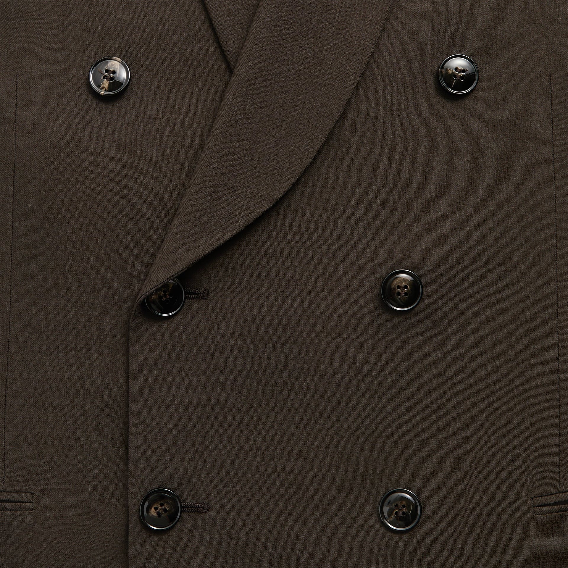 Giorgio Armani & Kith &Kin The Artist Virgin Wool Double-Breasted Jacket - Kindling