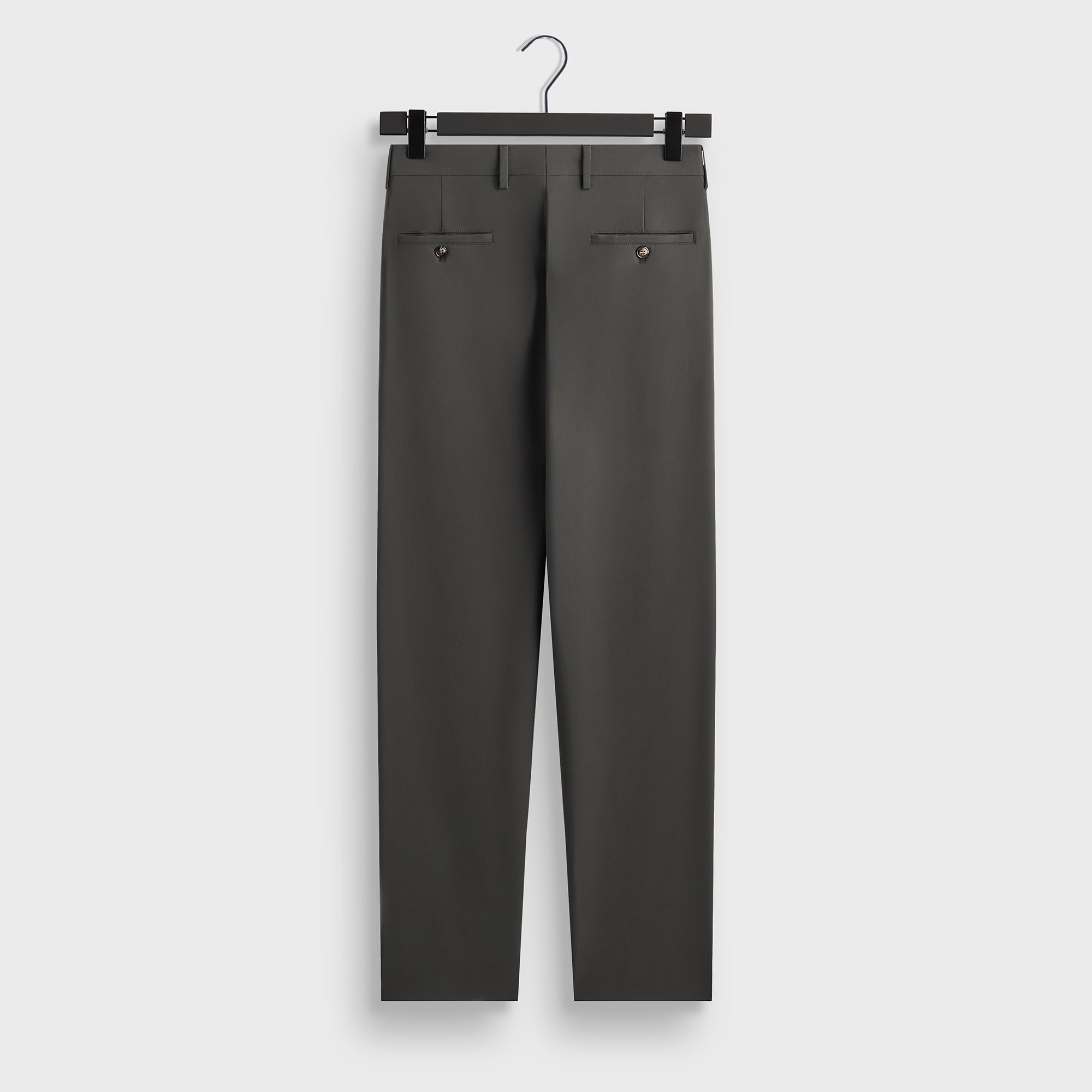 Giorgio Armani & Kith &Kin Milano Crepe Flat Front Trouser - Dark