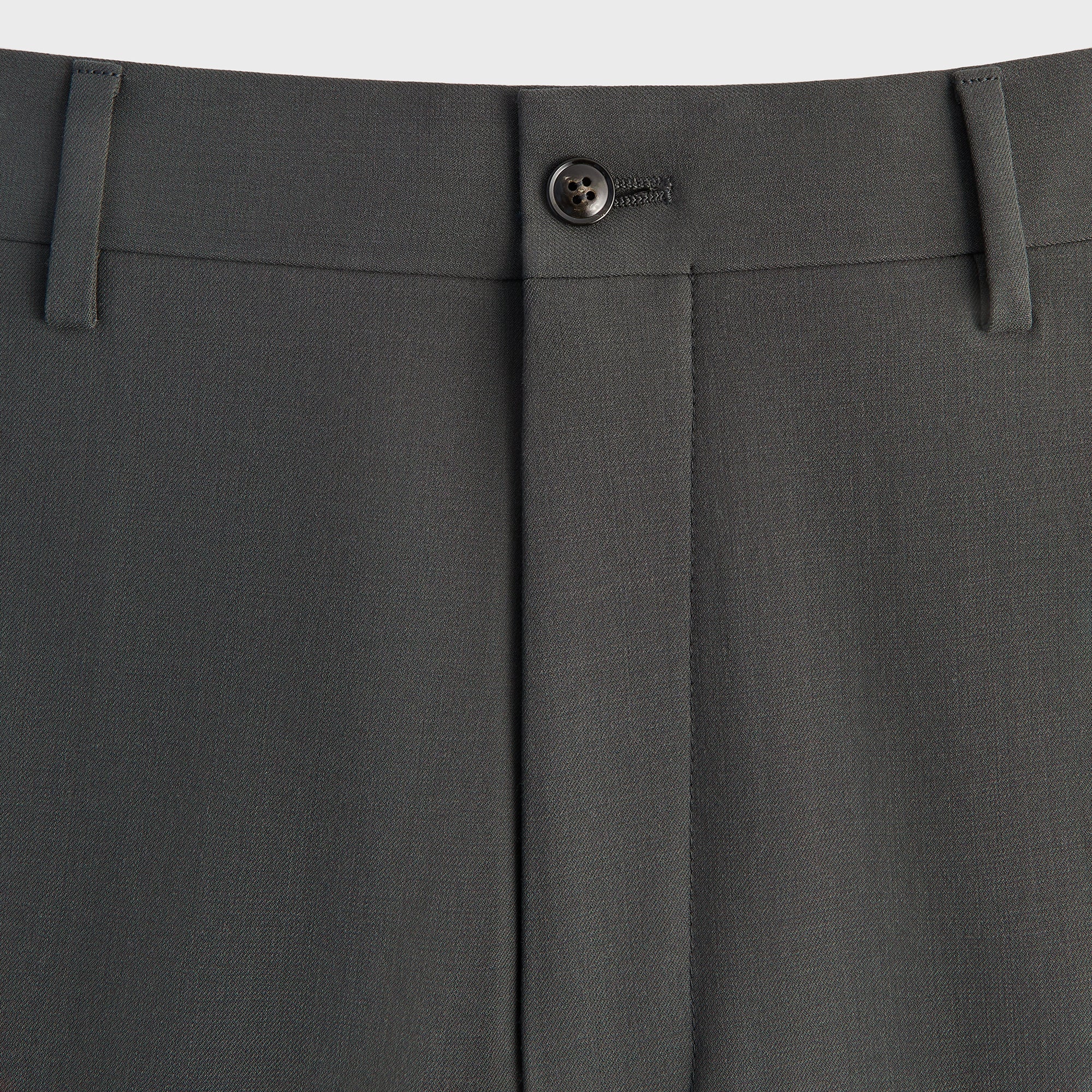 Giorgio Armani & Kith &Kin Milano Crepe Flat Front Trouser - Dark