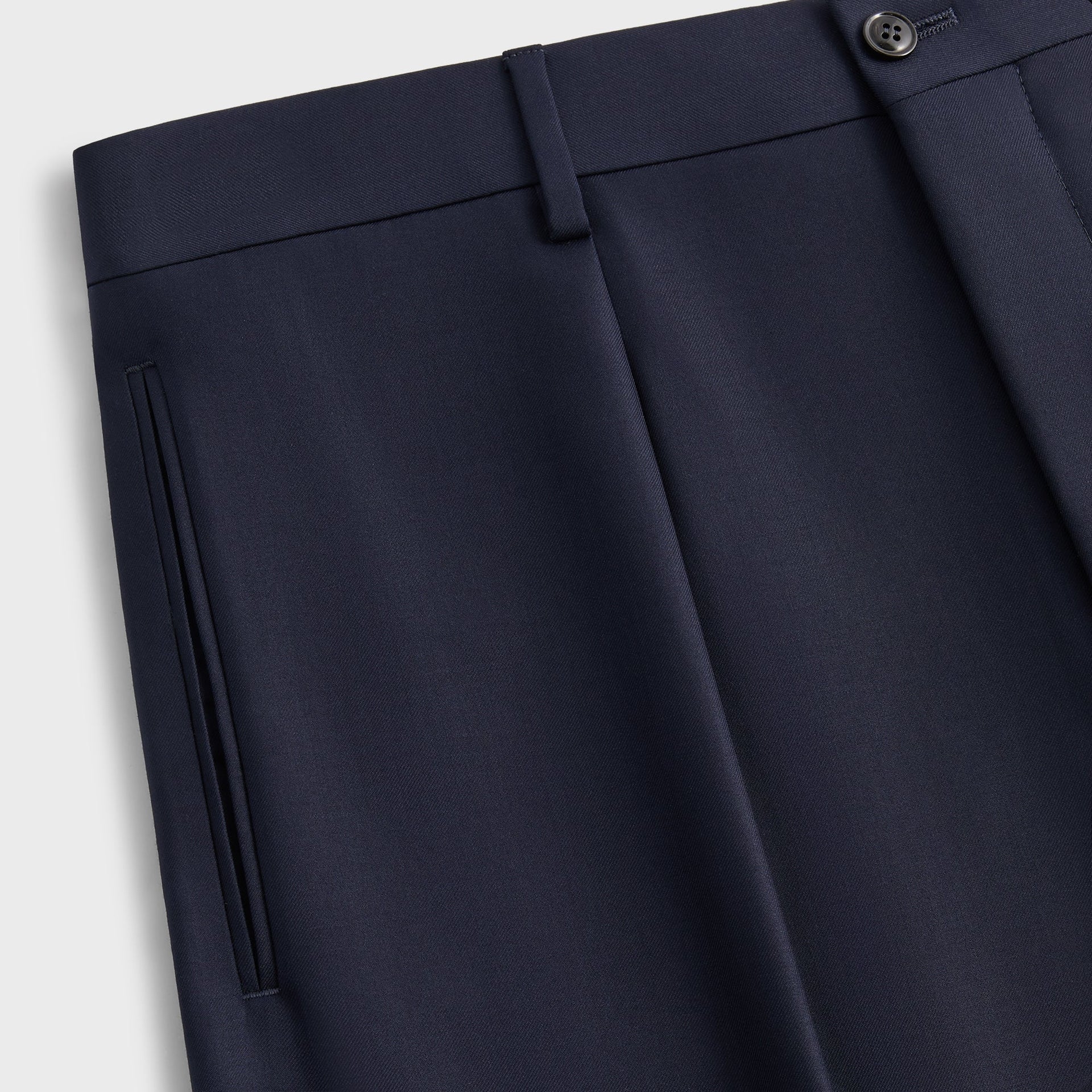 Giorgio Armani & Kith &Kin Flat Front Trouser - Blue / Navy - PH