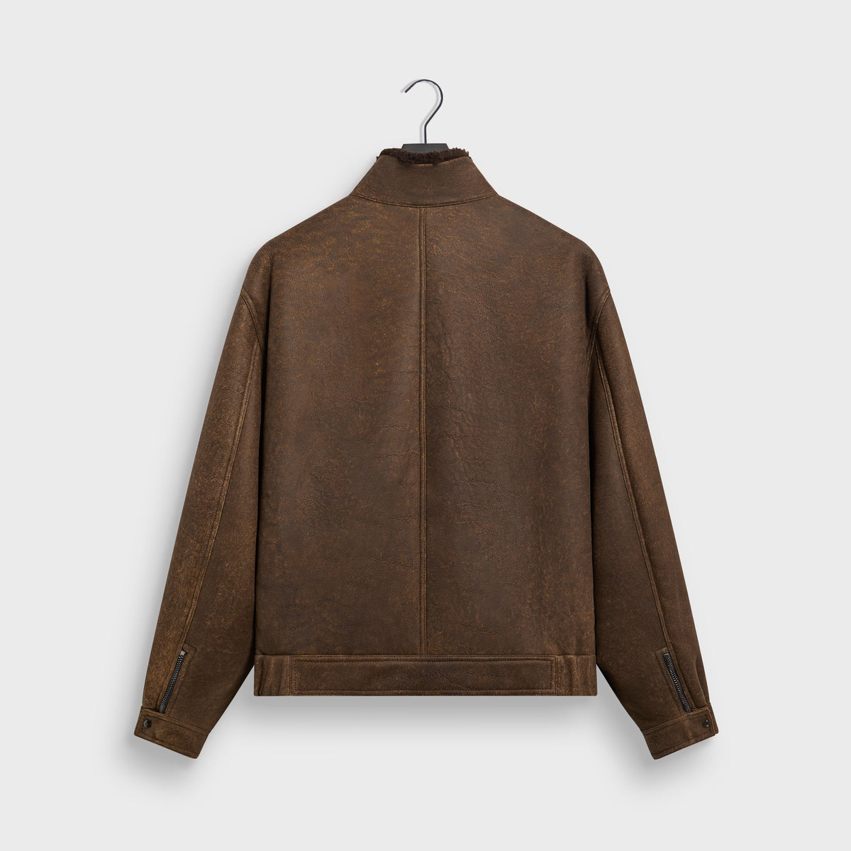 Giorgio Armani & Kith Shearling Belted Jacket - Demitasse