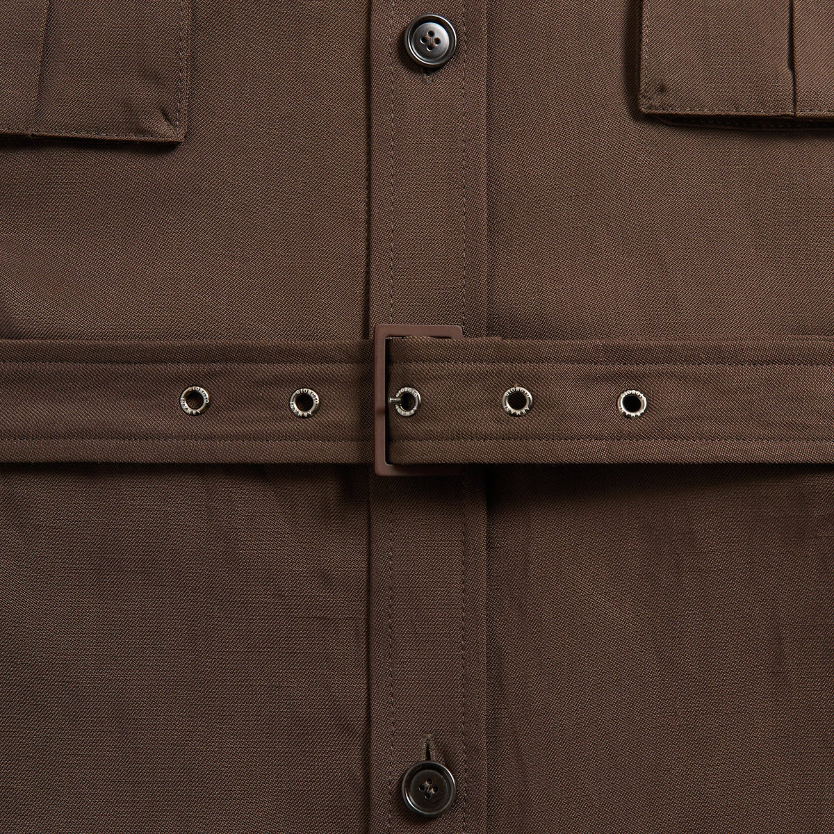 Giorgio Armani & Kith Belted Shirt - Marrone - PH