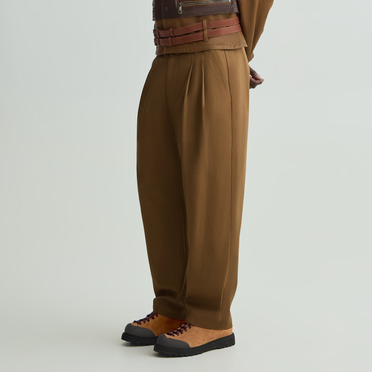 Giorgio Armani & Kith Pleated Pant - Senape