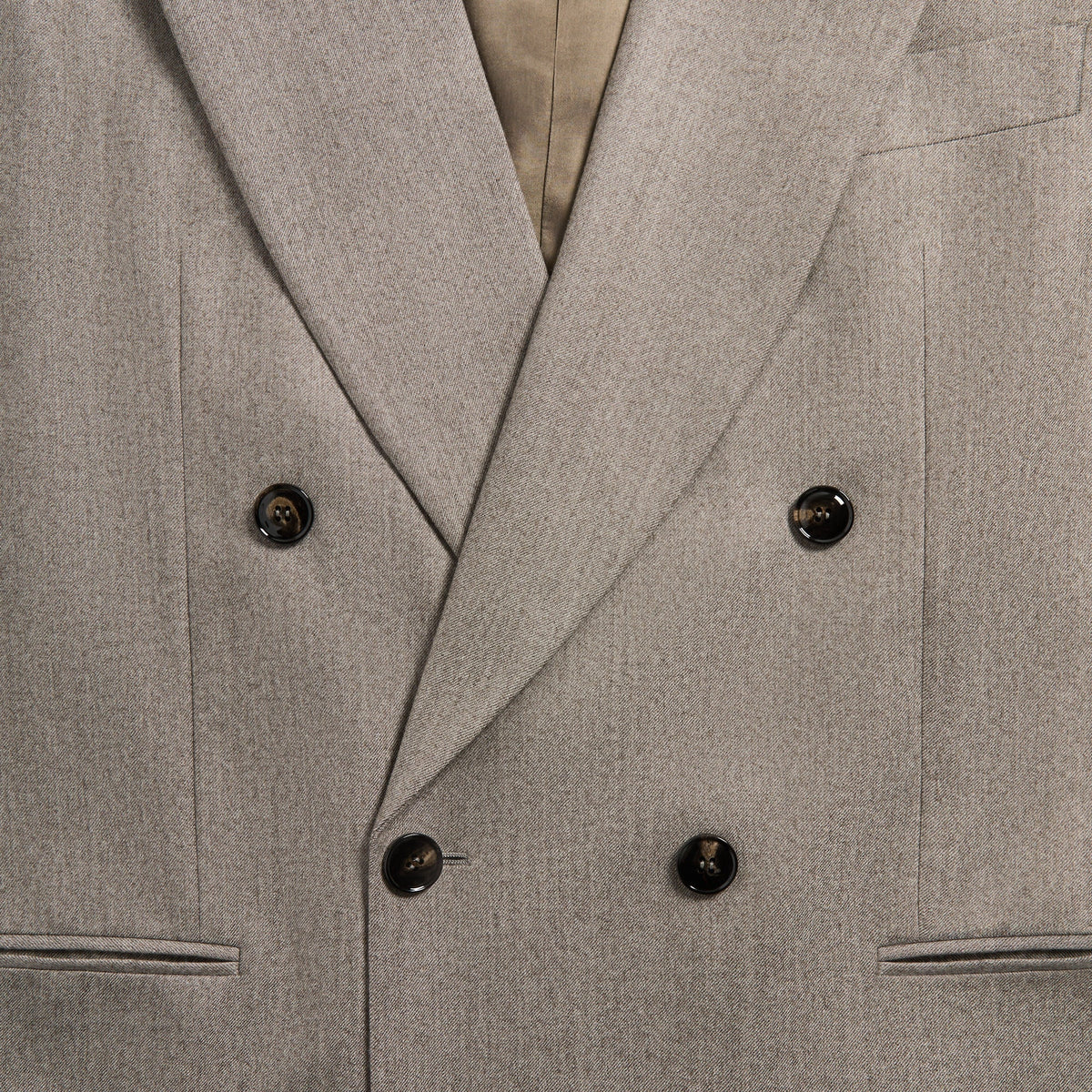 Giorgio Armani & Kith Virgin Wool Double-Breasted Blazer - Falcon - PH