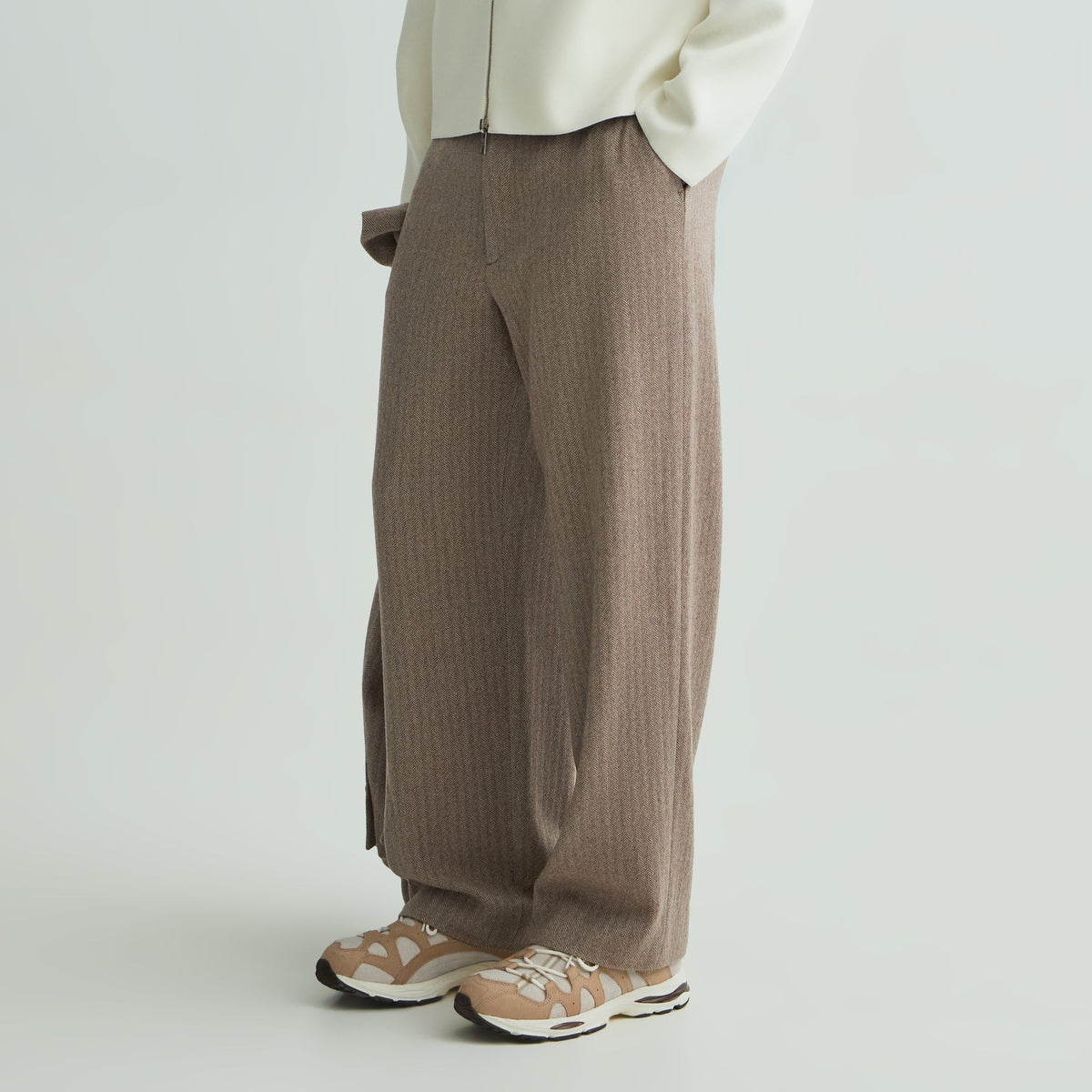Giorgio Armani & Kith Cashmere Trouser - Iron