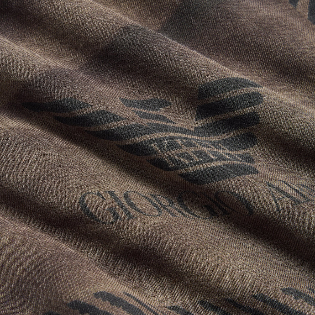 Giorgio Armani & Kith Scarf - Dark Brown