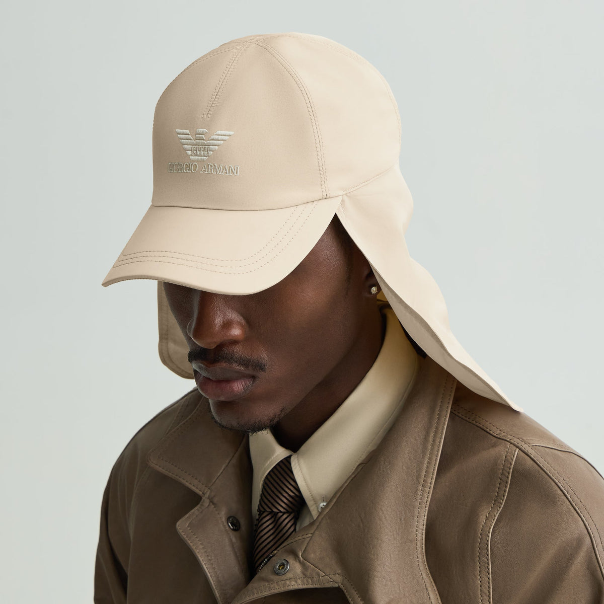 Giorgio Armani & Kith Light Capello Baseball Sabbia Cap - Tofu