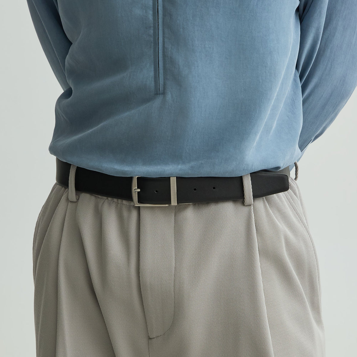 Giorgio Armani & Kith Reversible Belt - Grey / Black - PH