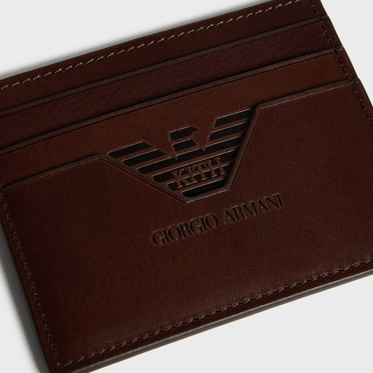 Giorgio Armani & Kith Card Holder - Ebony